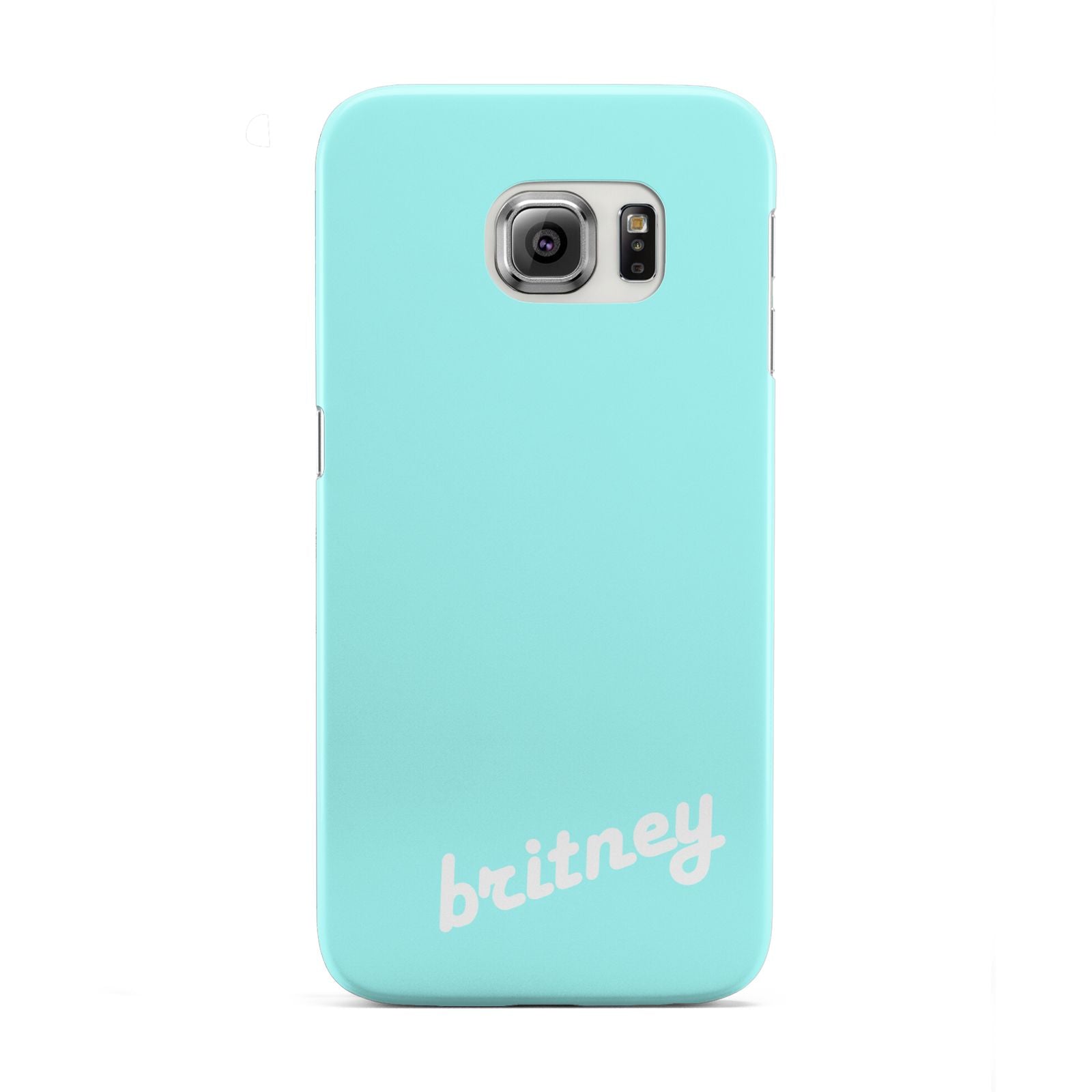 Personalised Blue Name Samsung Galaxy S6 Edge Case