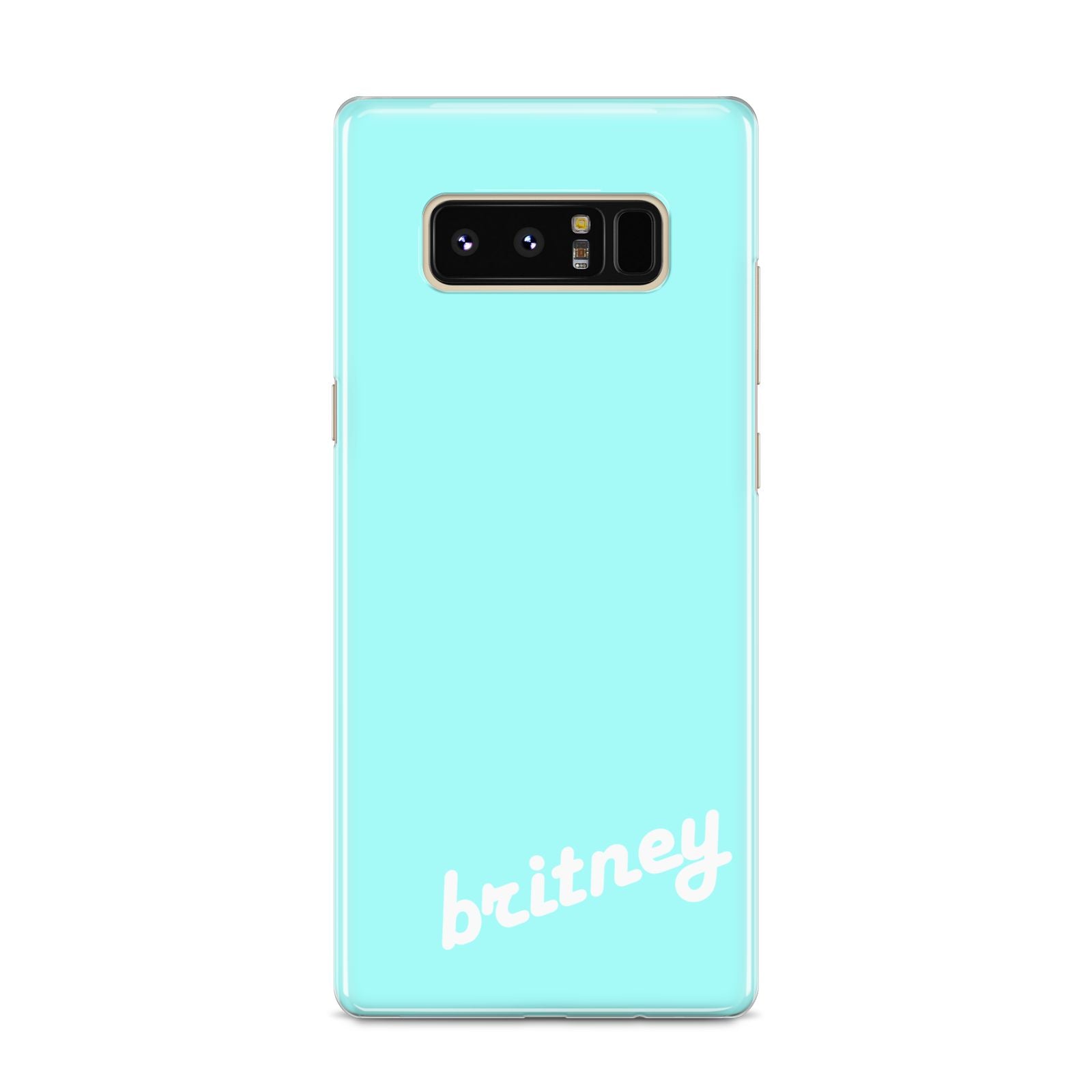 Personalised Blue Name Samsung Galaxy S8 Case