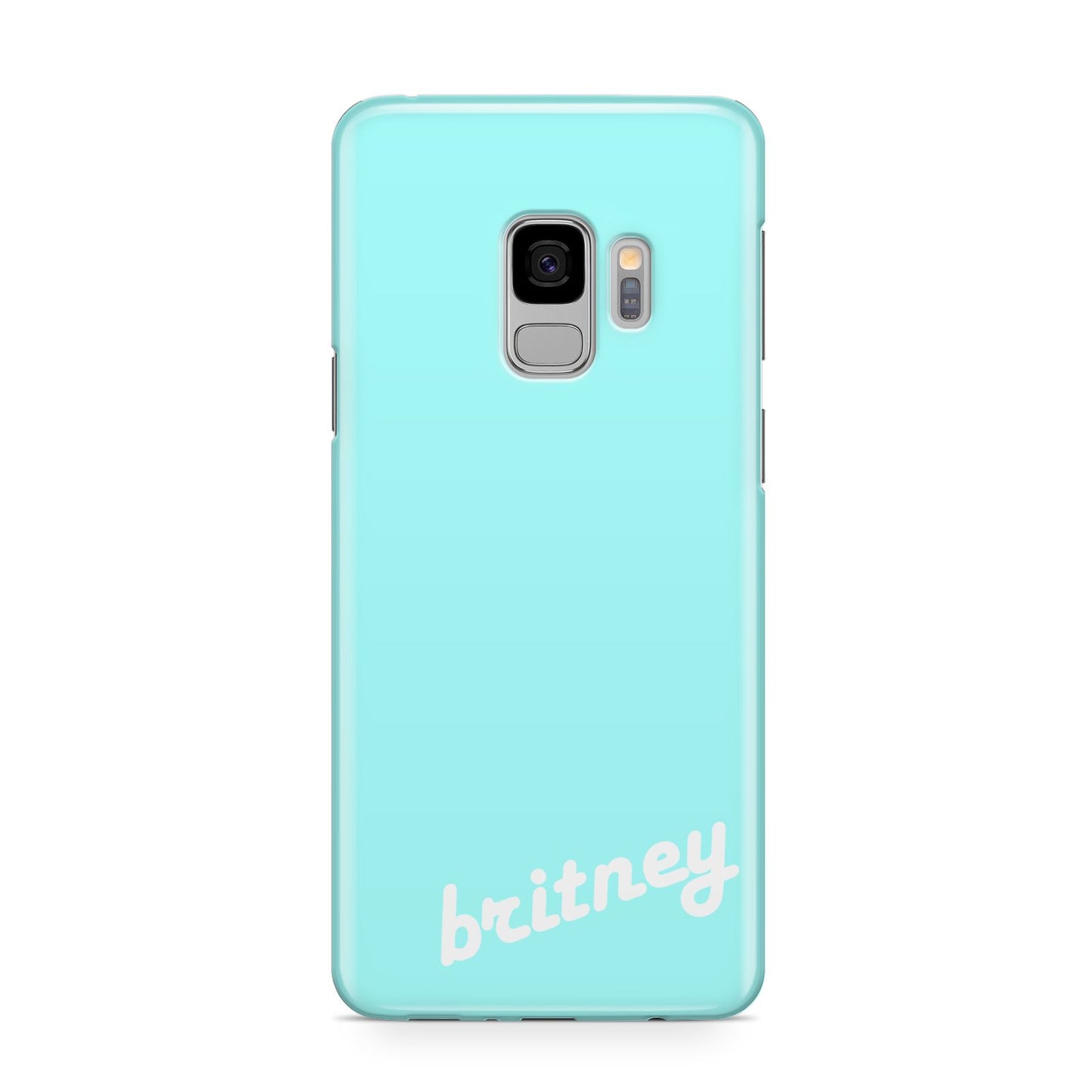 Personalised Blue Name Samsung Galaxy S9 Case