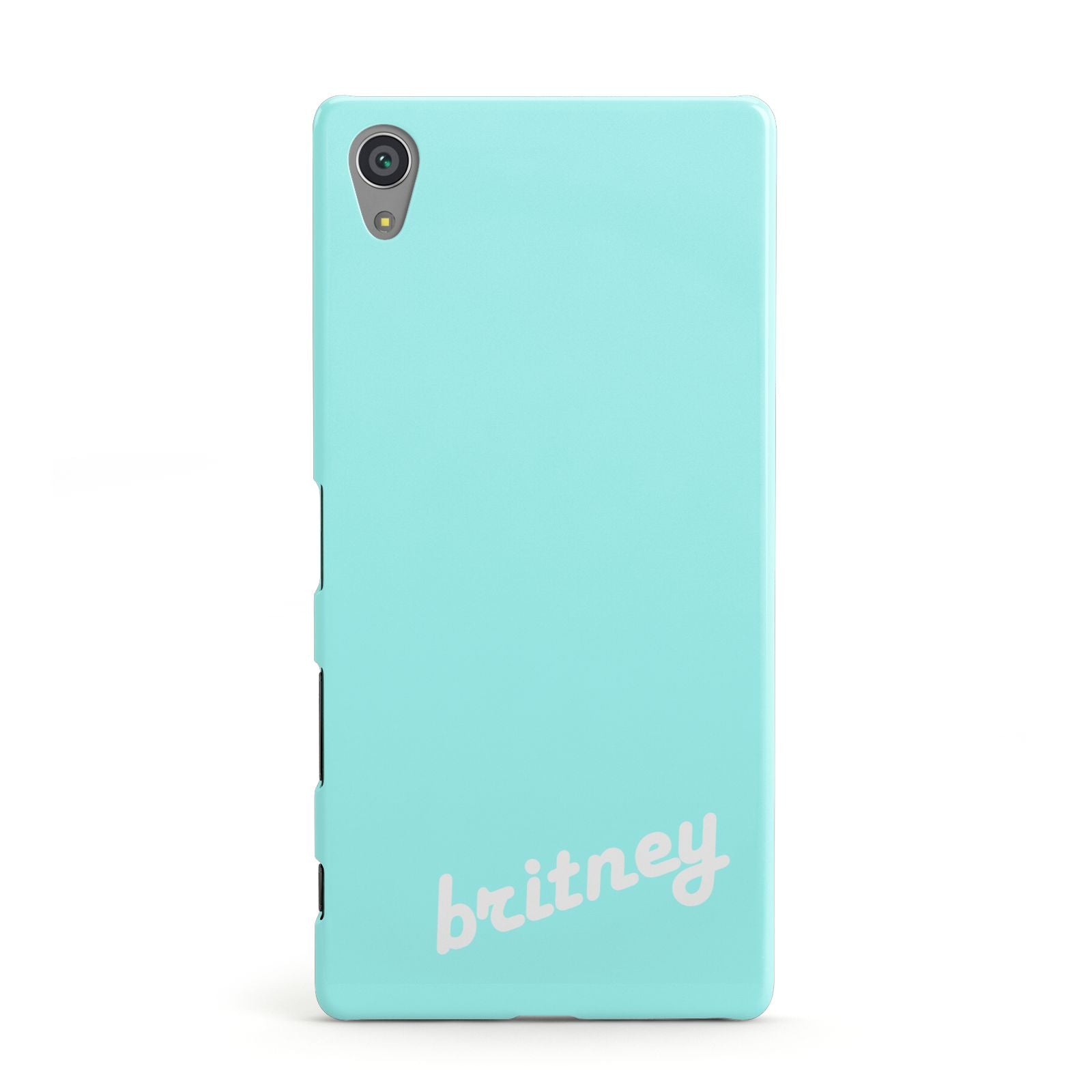 Personalised Blue Name Sony Xperia Case