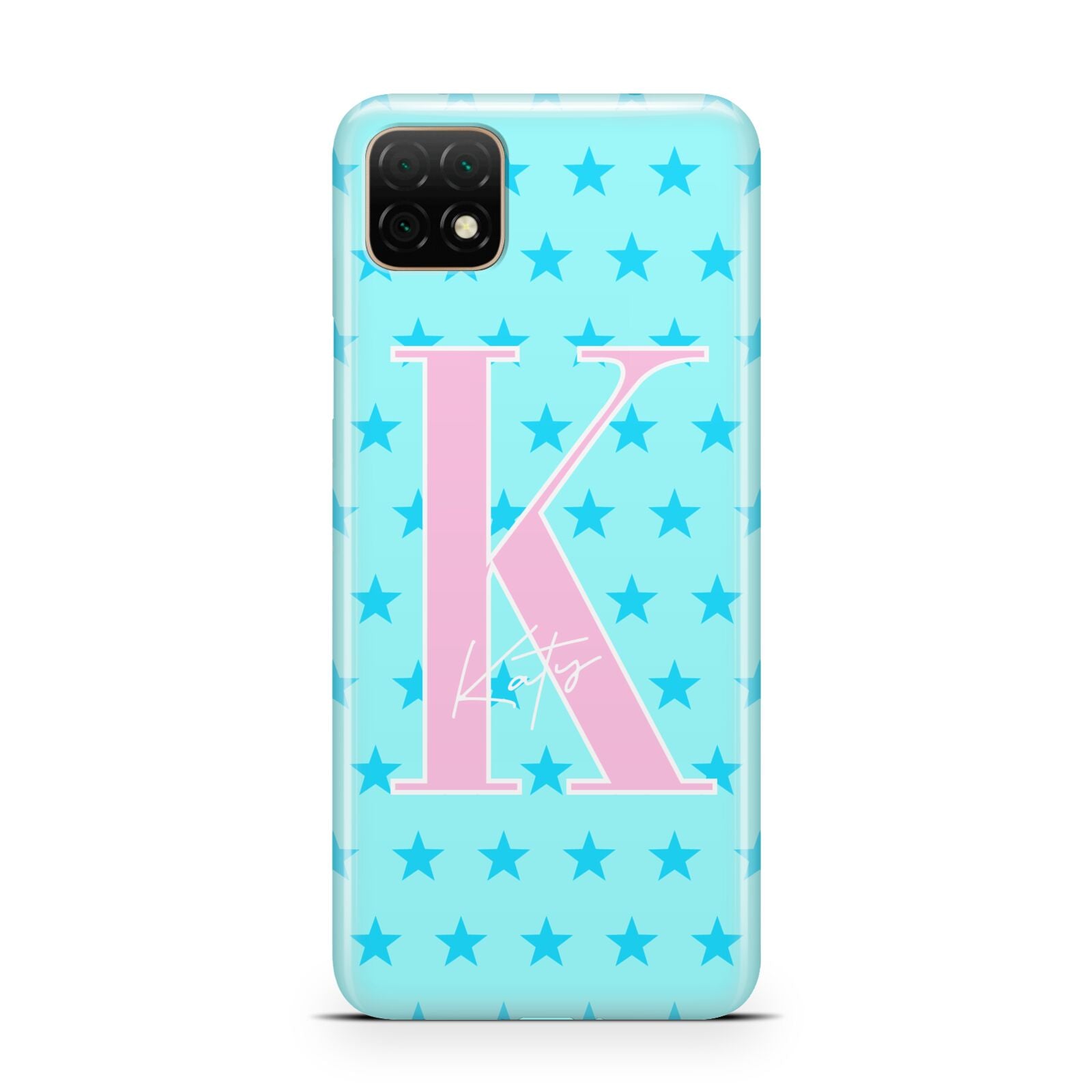 Personalised Blue Stars Huawei Enjoy 20 Phone Case