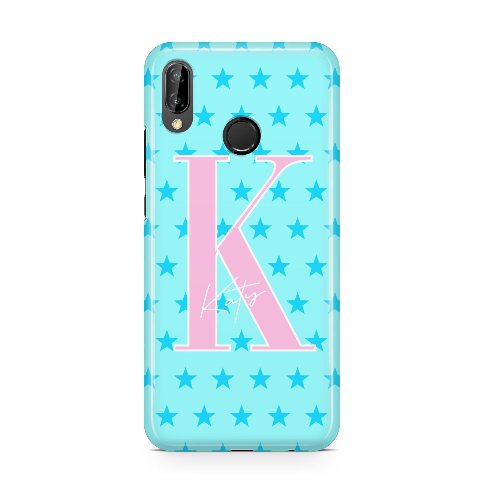 Personalised Blue Stars Huawei P20 Lite Phone Case