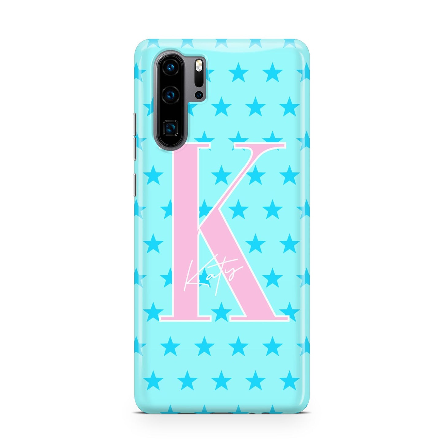 Personalised Blue Stars Huawei P30 Pro Phone Case