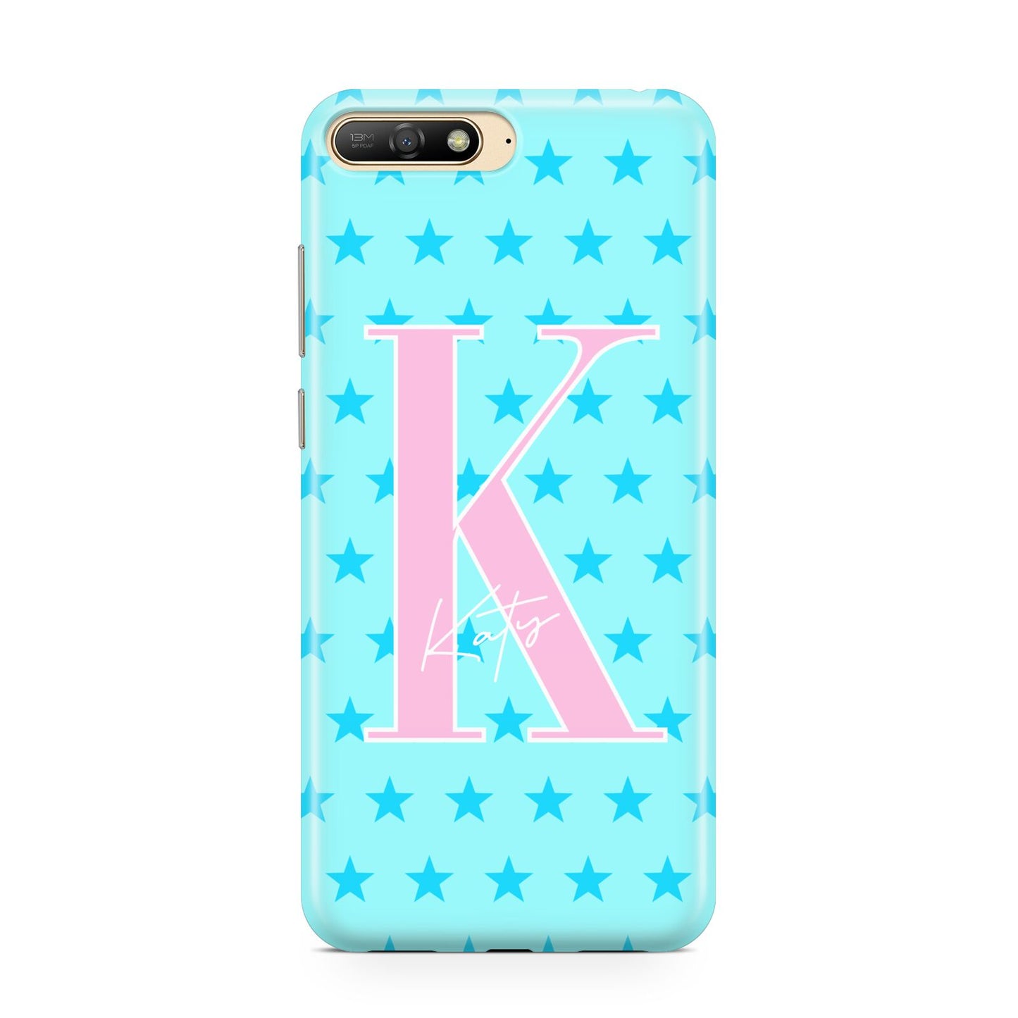 Personalised Blue Stars Huawei Y6 2018