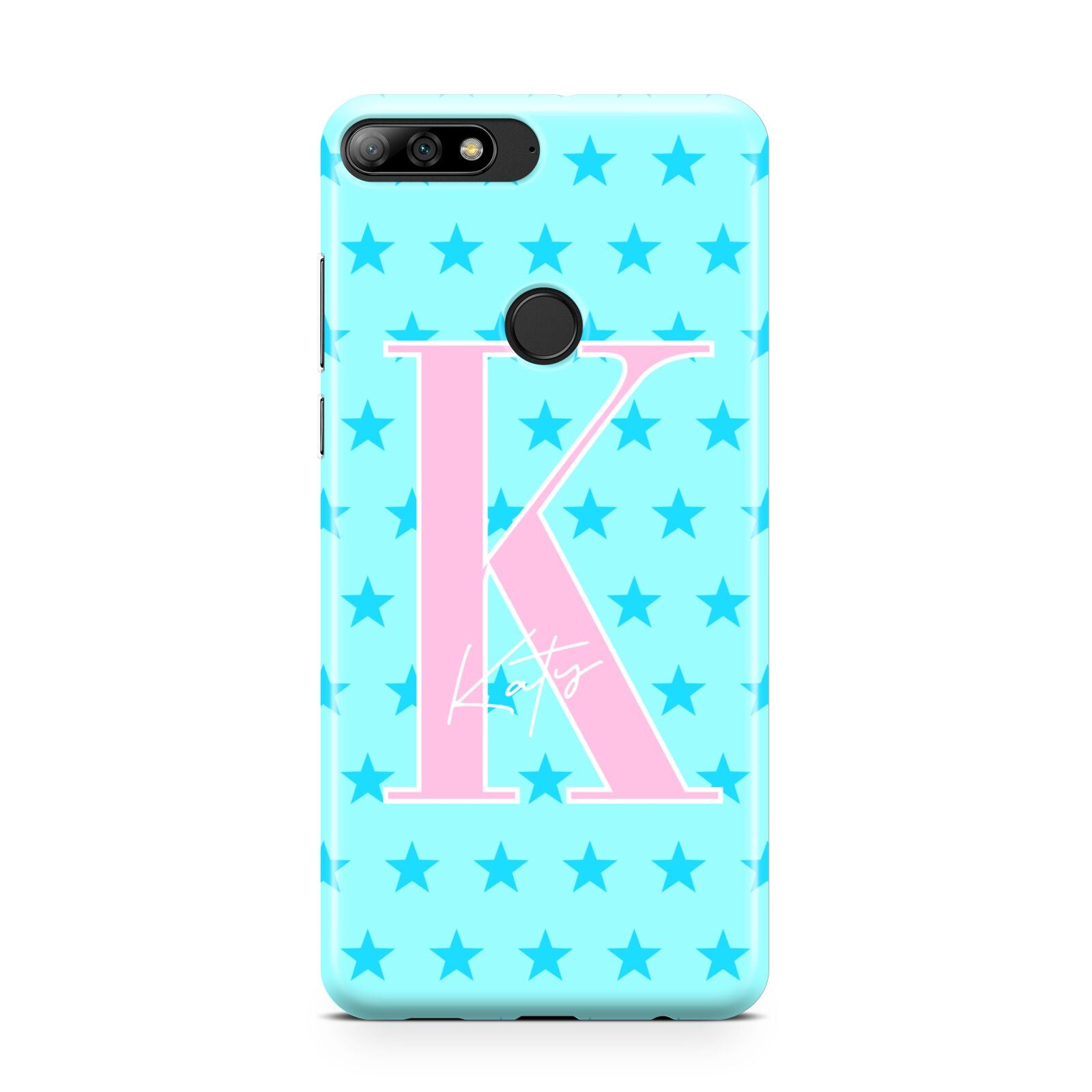 Personalised Blue Stars Huawei Y7 2018