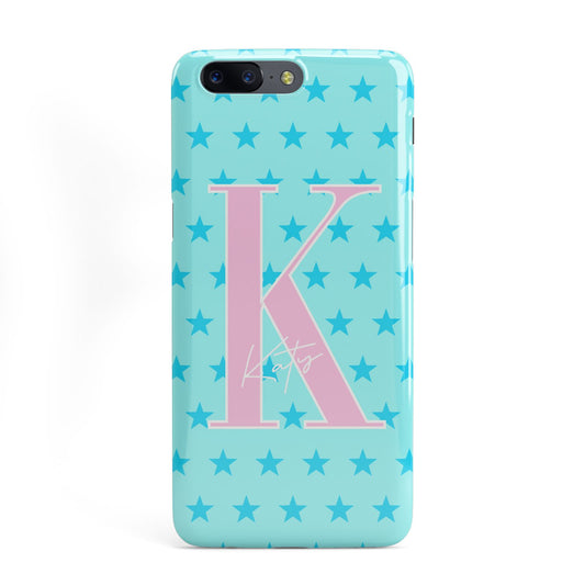 Personalised Blue Stars OnePlus Case