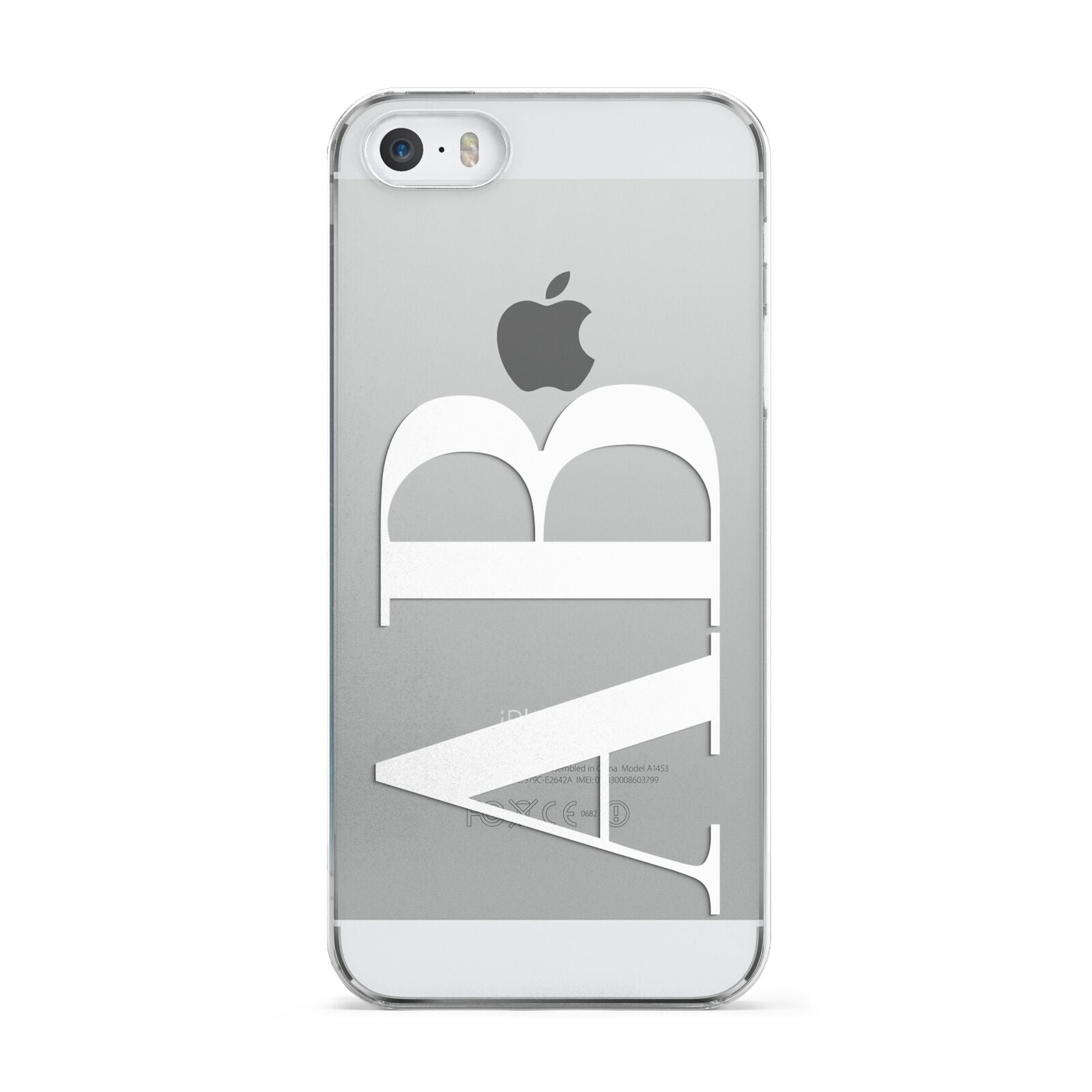 Personalised Bold Font Apple iPhone 5 Case