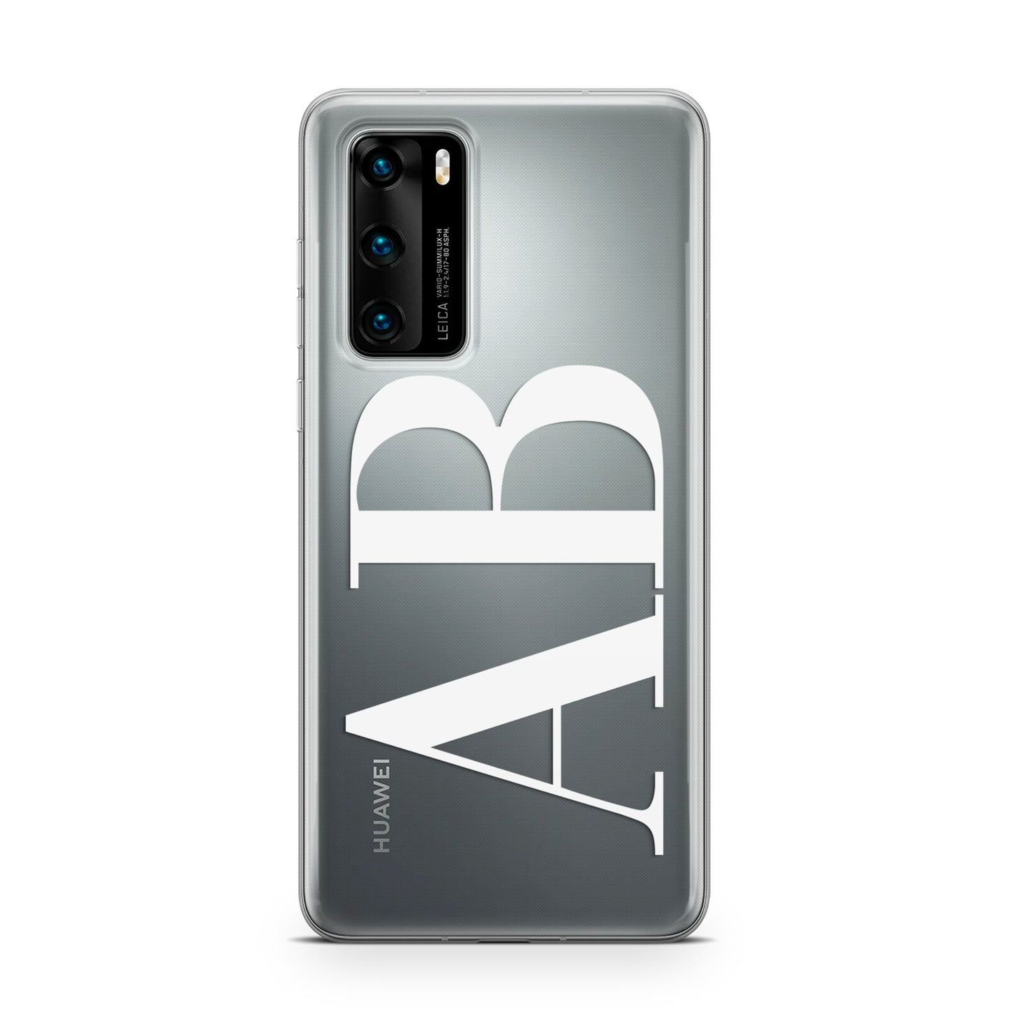 Personalised Bold Font Huawei P40 Phone Case