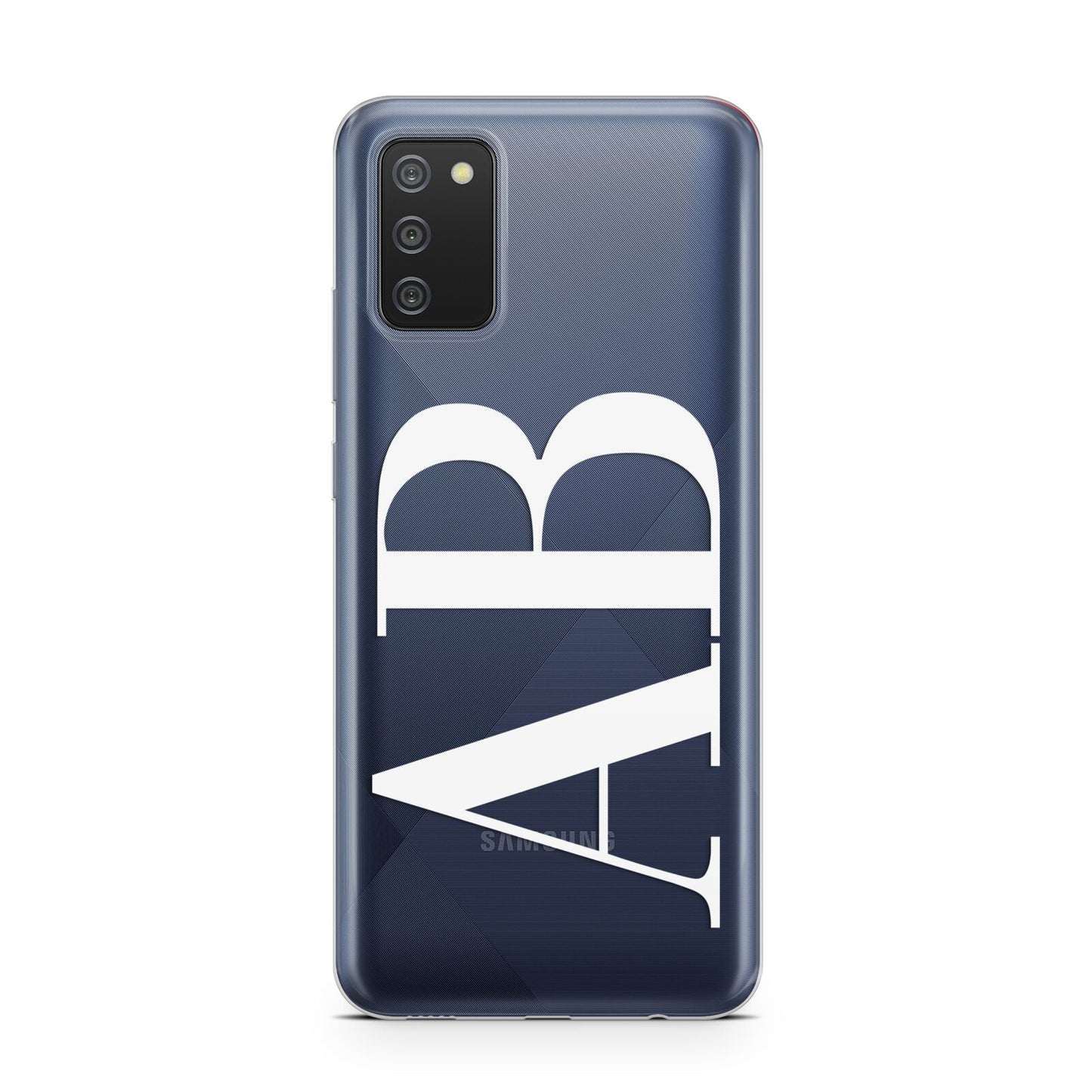 Personalised Bold Font Samsung A02s Case