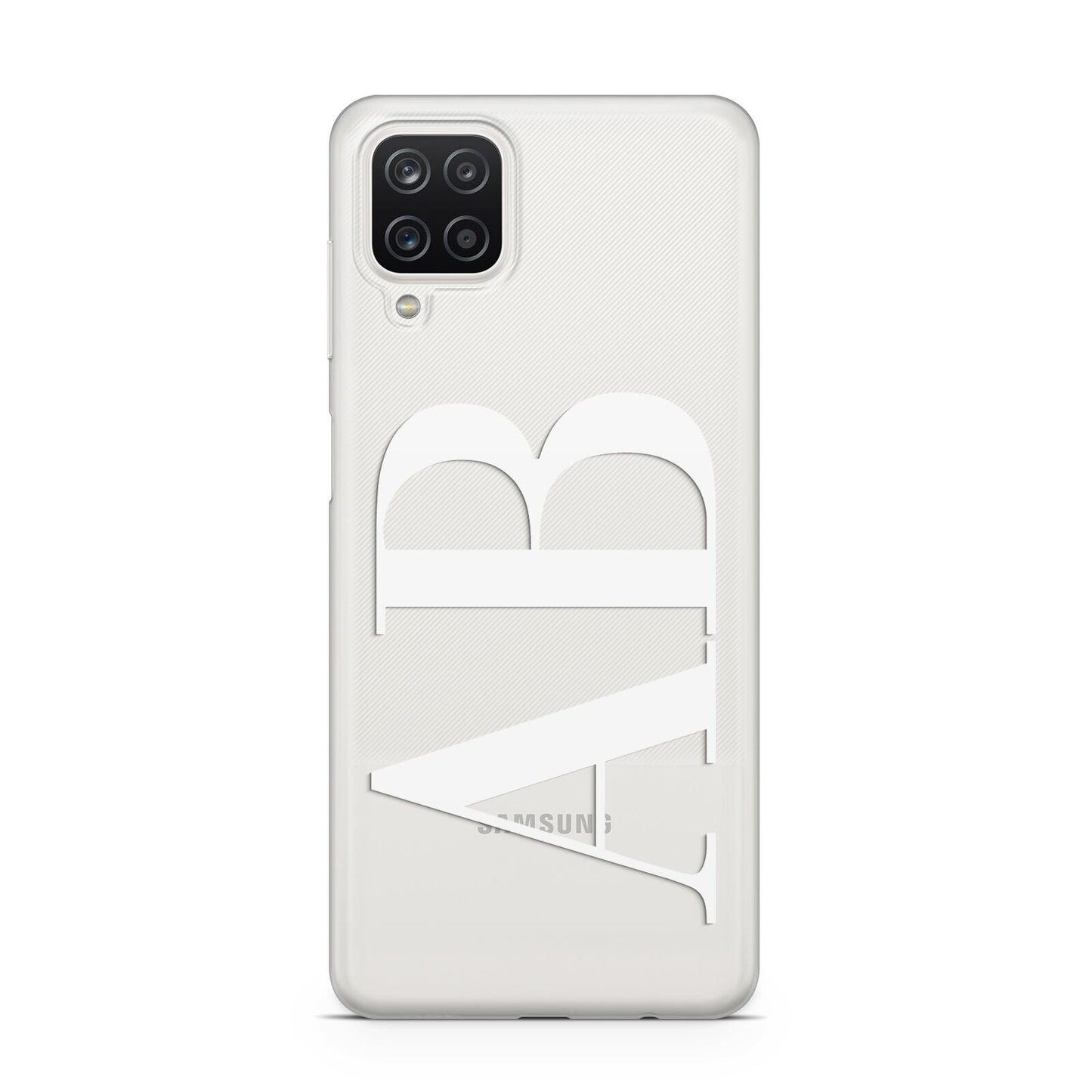 Personalised Bold Font Samsung A12 Case