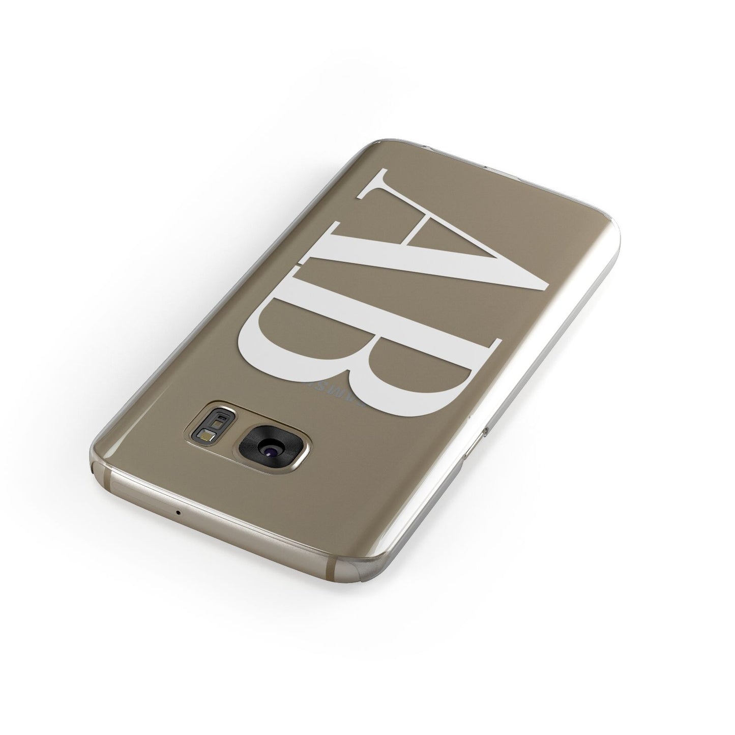 Personalised Bold Font Samsung Galaxy Case Front Close Up