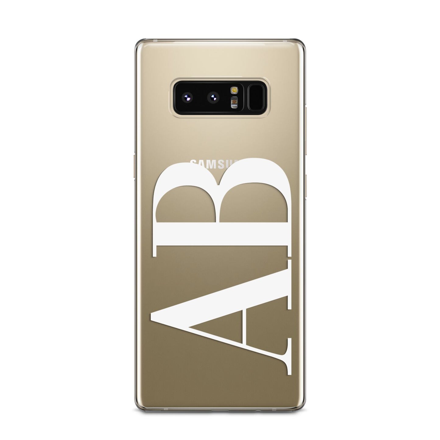 Personalised Bold Font Samsung Galaxy Note 8 Case