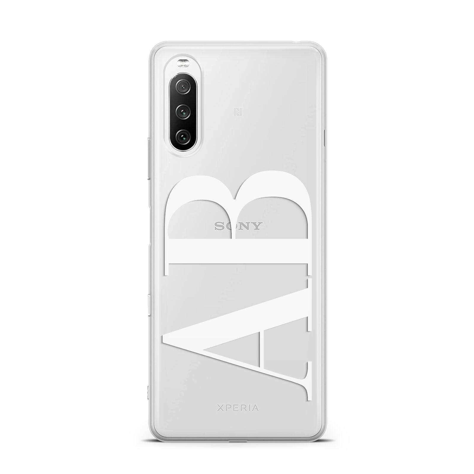 Personalised Bold Font Sony Xperia 10 III Case