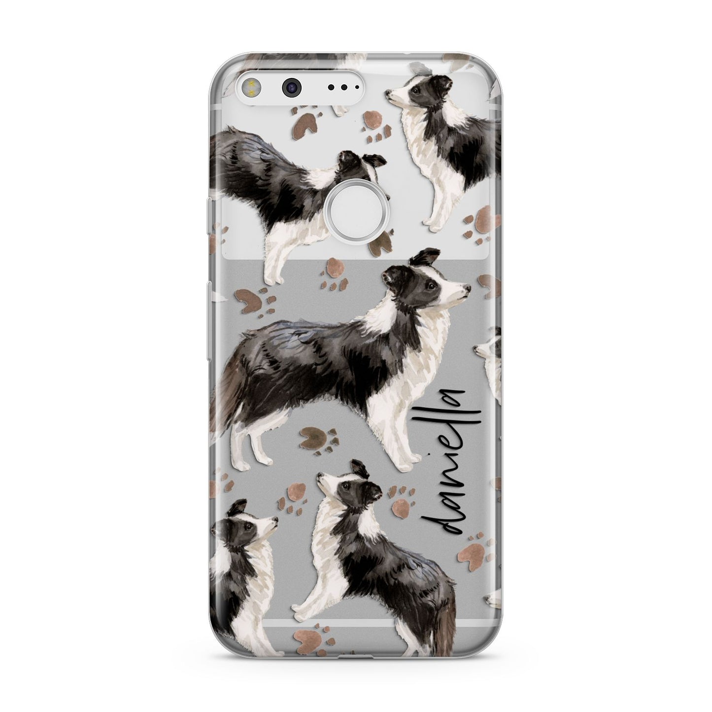 Personalised Border Collie Dog Google Pixel Case