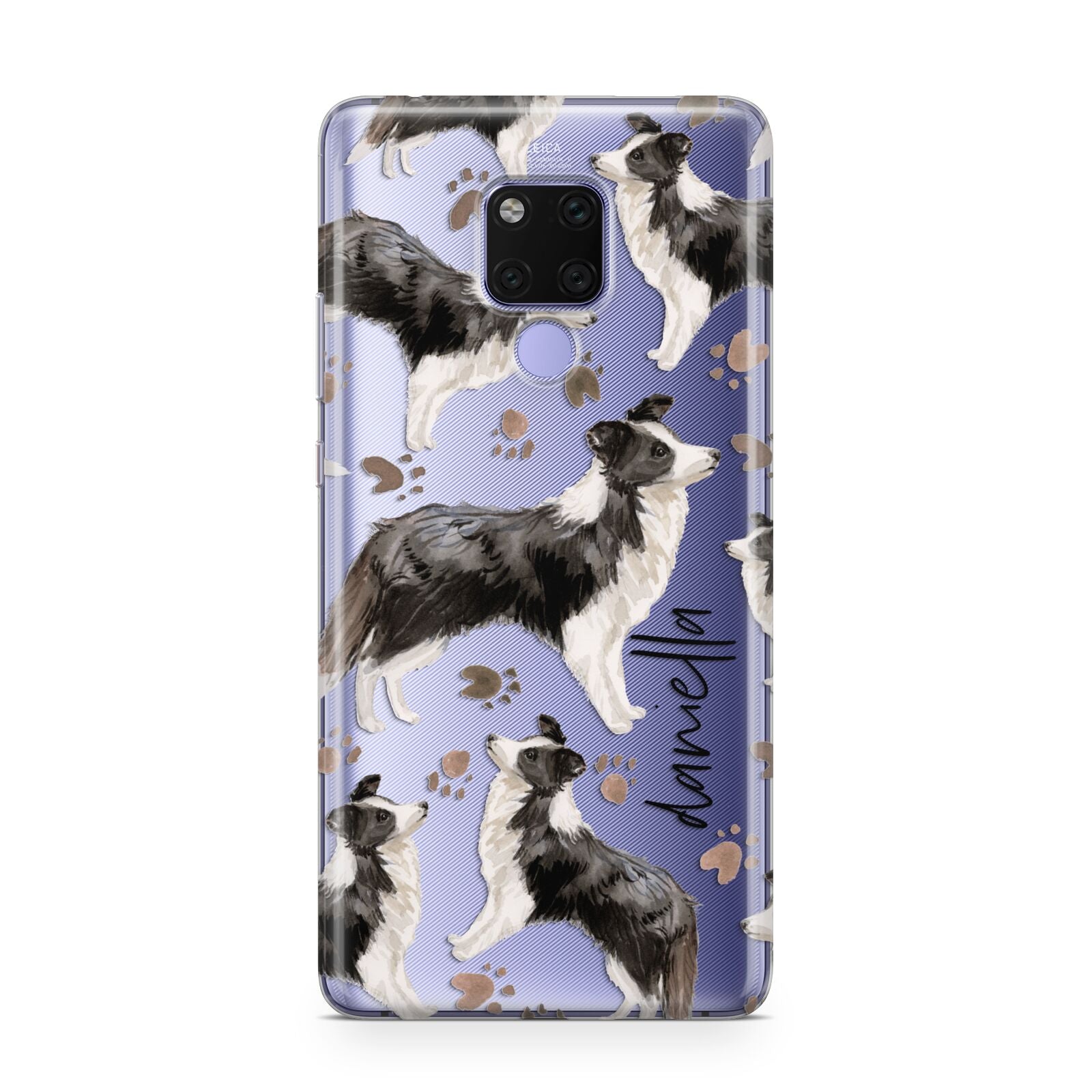 Personalised Border Collie Dog Huawei Mate 20X Phone Case