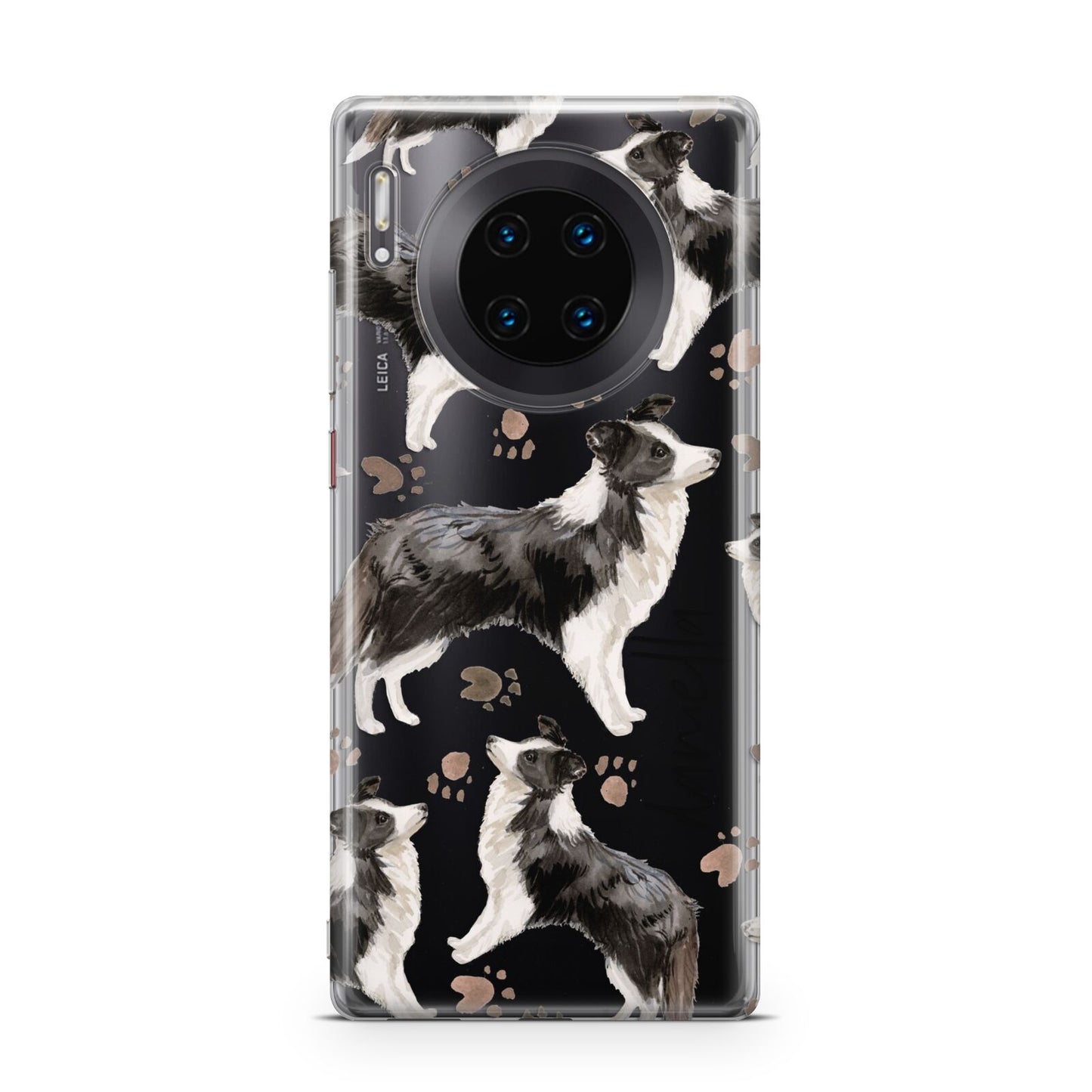 Personalised Border Collie Dog Huawei Mate 30 Pro Phone Case