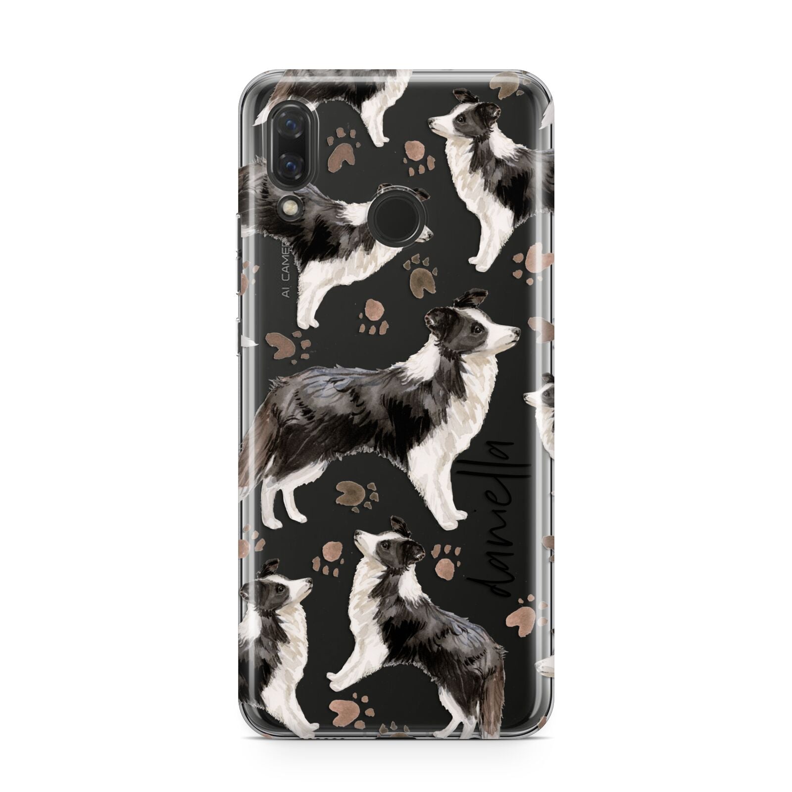 Personalised Border Collie Dog Huawei Nova 3 Phone Case