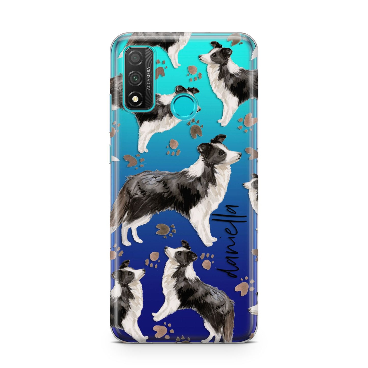 Personalised Border Collie Dog Huawei P Smart 2020