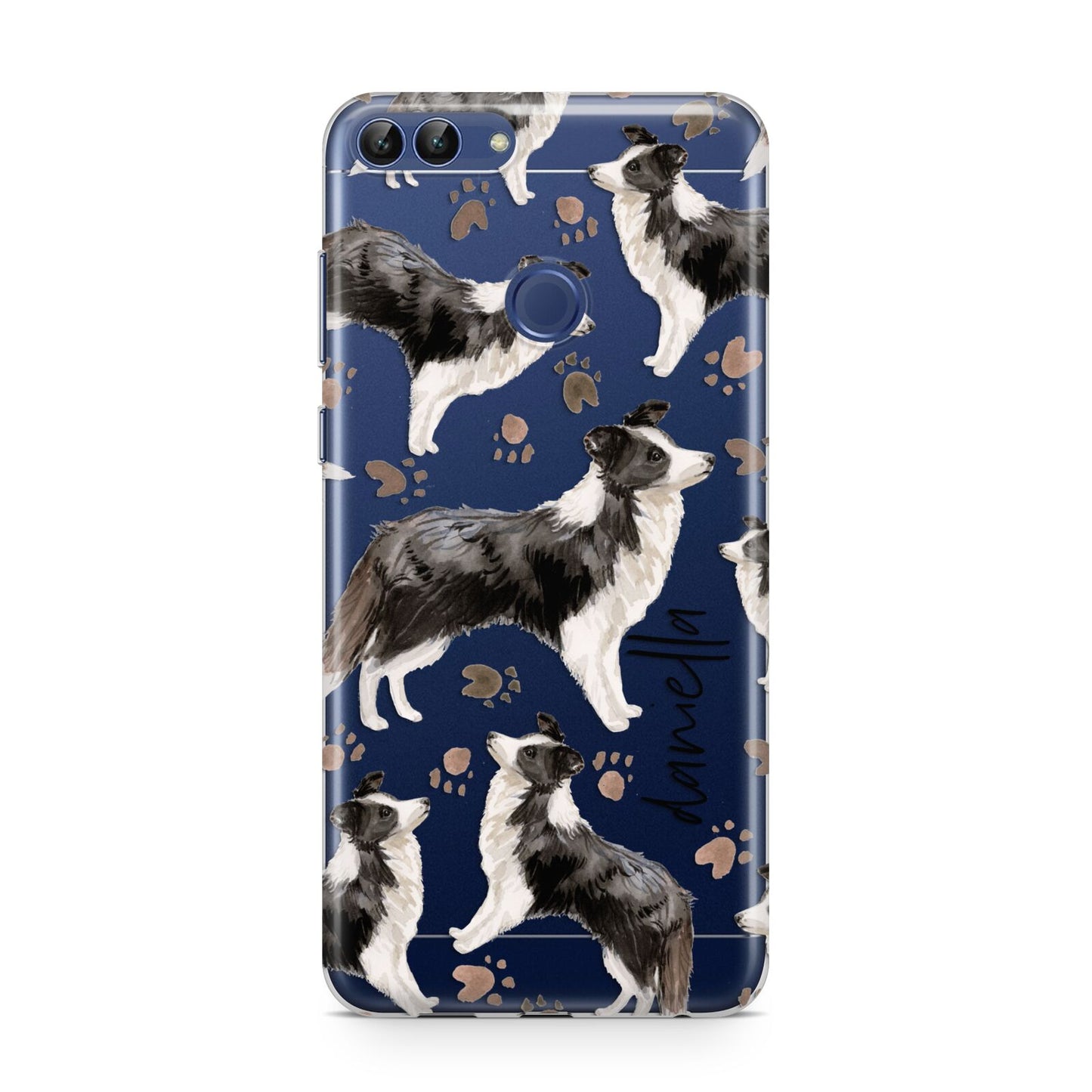 Personalised Border Collie Dog Huawei P Smart Case