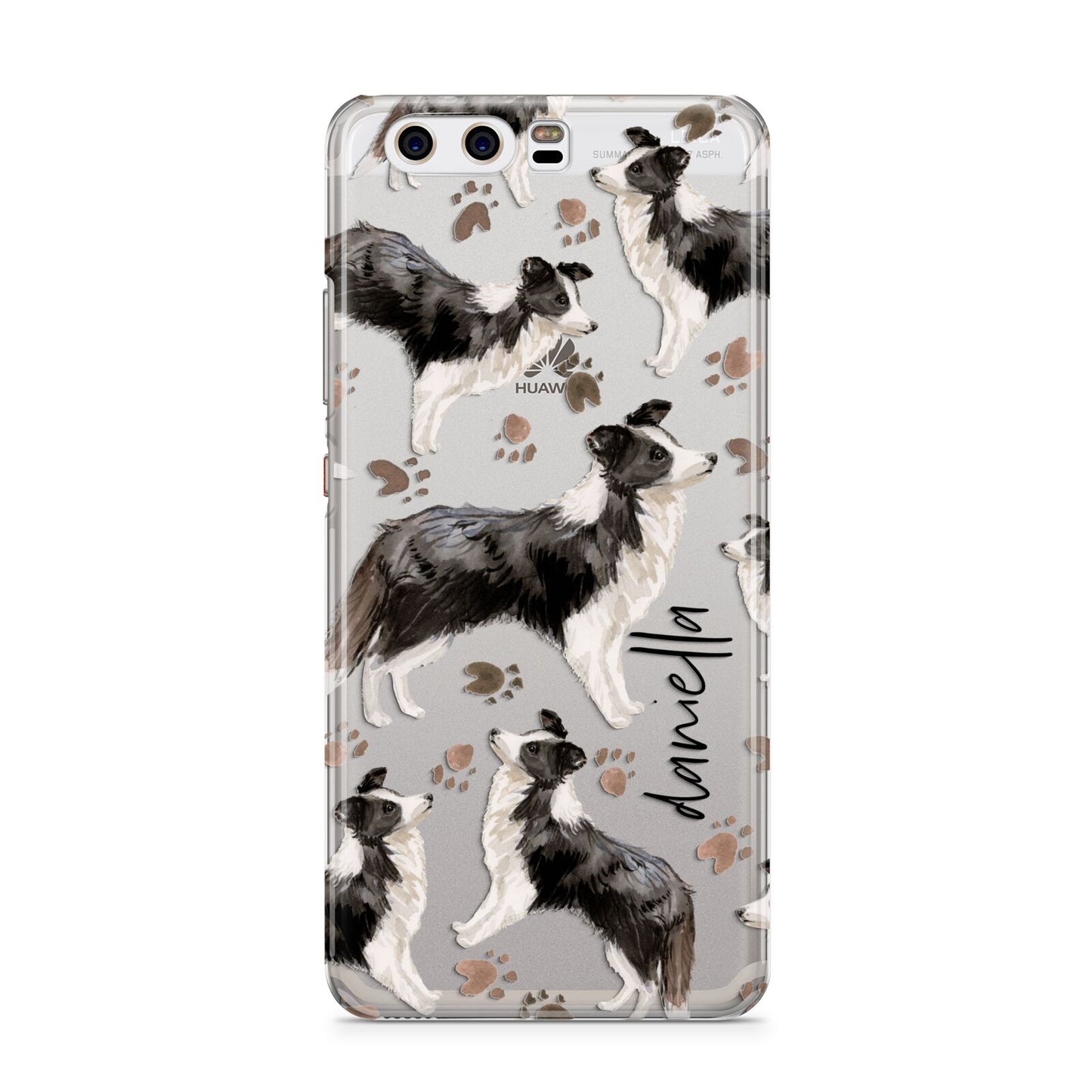 Personalised Border Collie Dog Huawei P10 Phone Case