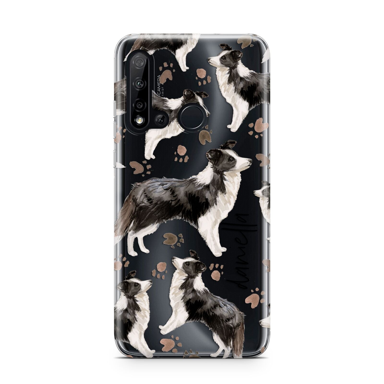 Personalised Border Collie Dog Huawei P20 Lite 5G Phone Case