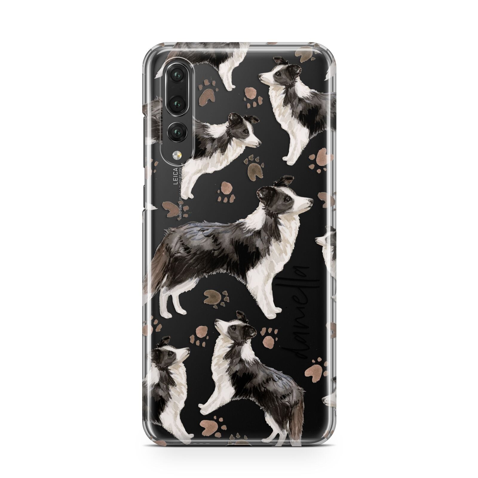 Personalised Border Collie Dog Huawei P20 Pro Phone Case