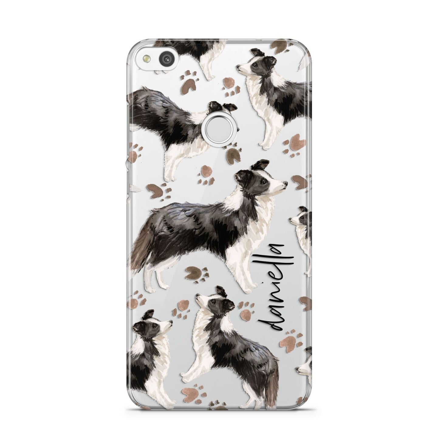 Personalised Border Collie Dog Huawei P8 Lite Case