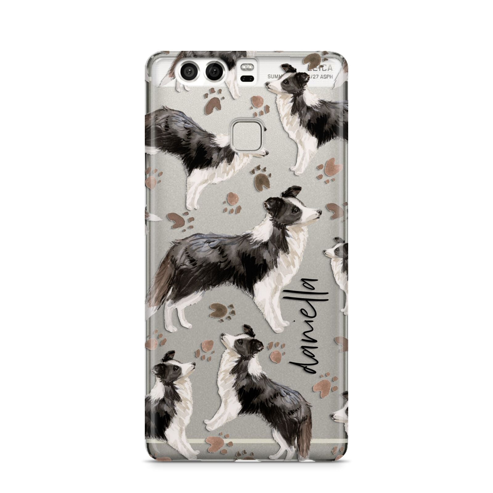 Personalised Border Collie Dog Huawei P9 Case