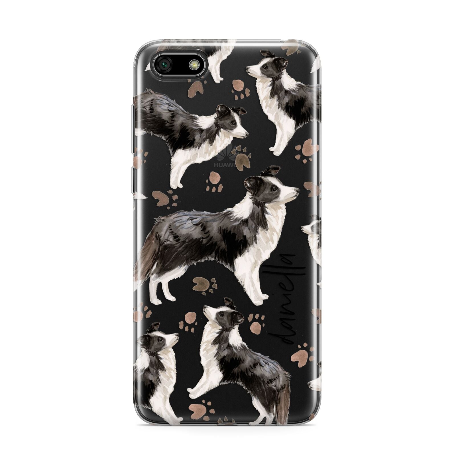 Personalised Border Collie Dog Huawei Y5 Prime 2018 Phone Case