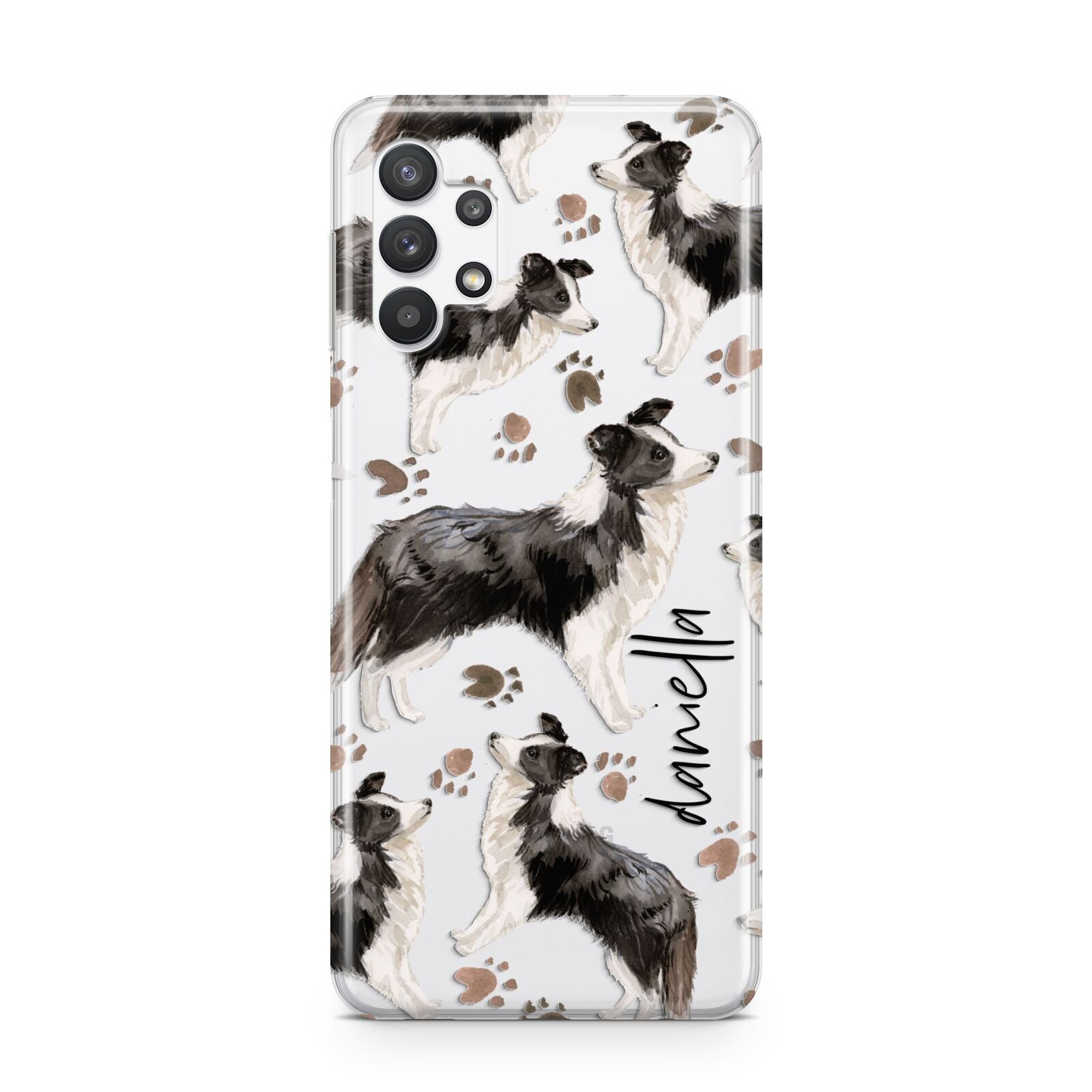 Personalised Border Collie Dog Samsung A32 5G Case