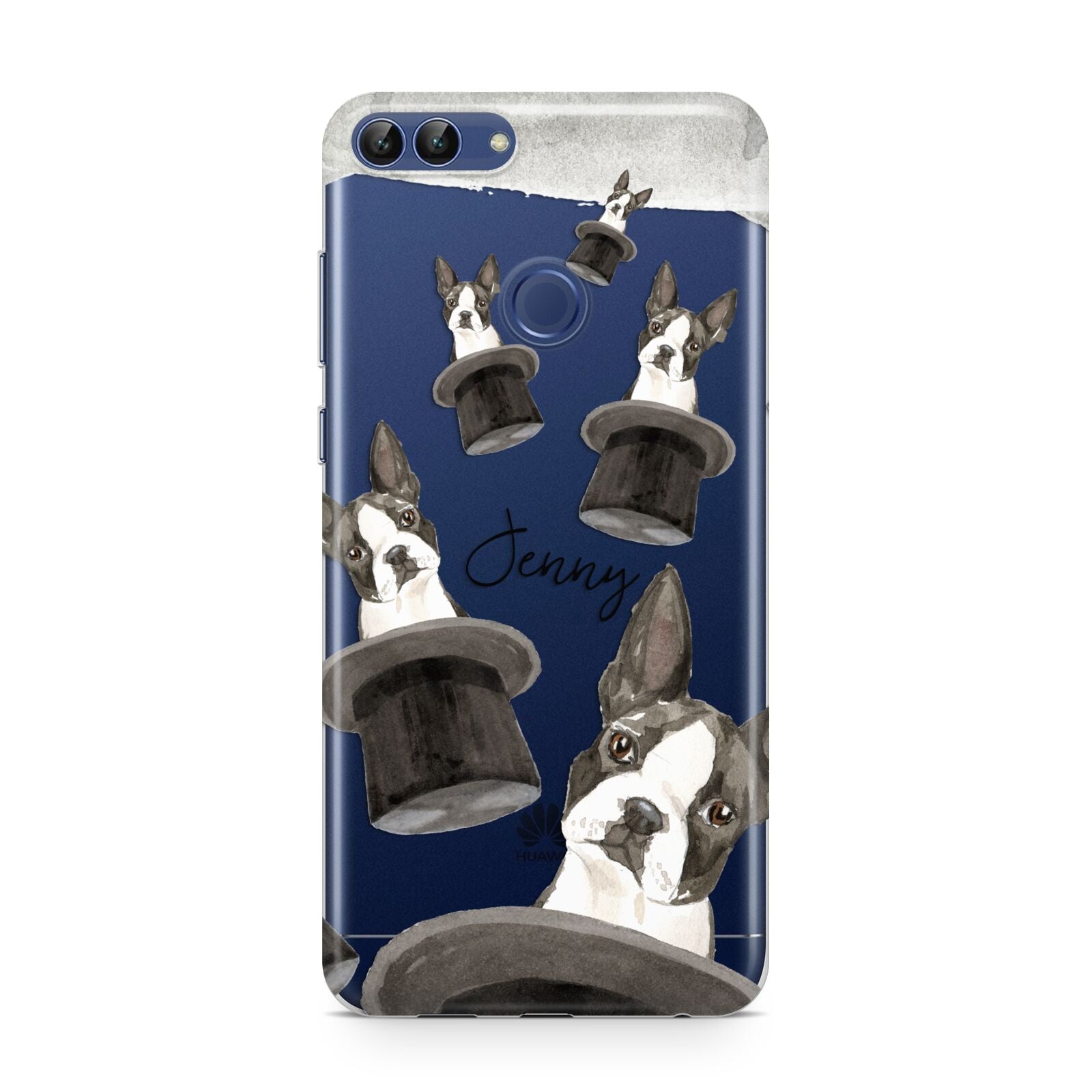 Personalised Boston Terrier Huawei P Smart Case