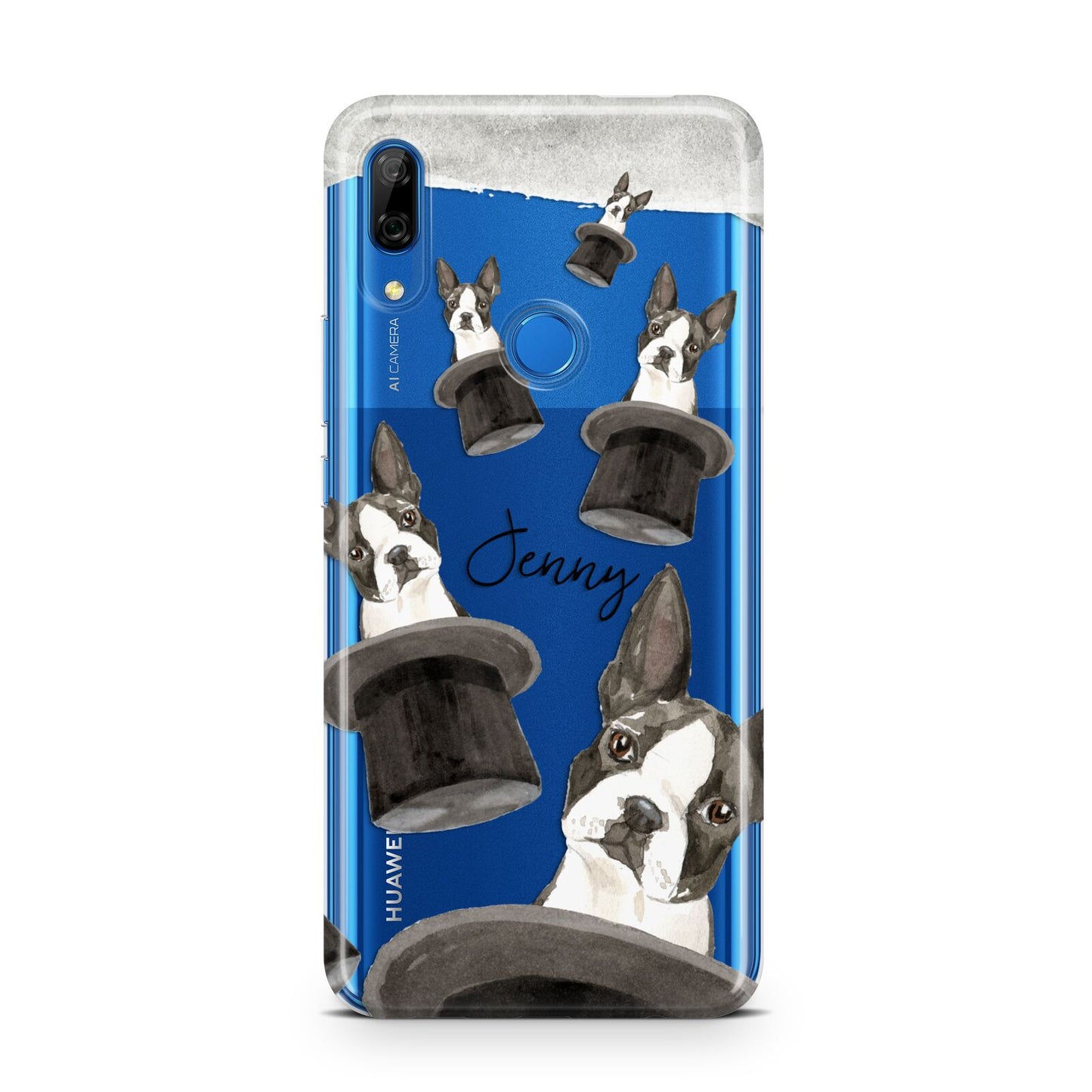 Personalised Boston Terrier Huawei P Smart Z