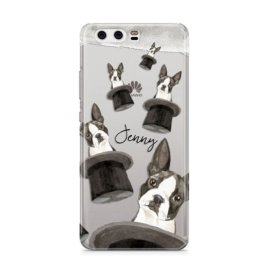 Personalised Boston Terrier Huawei P10 Phone Case