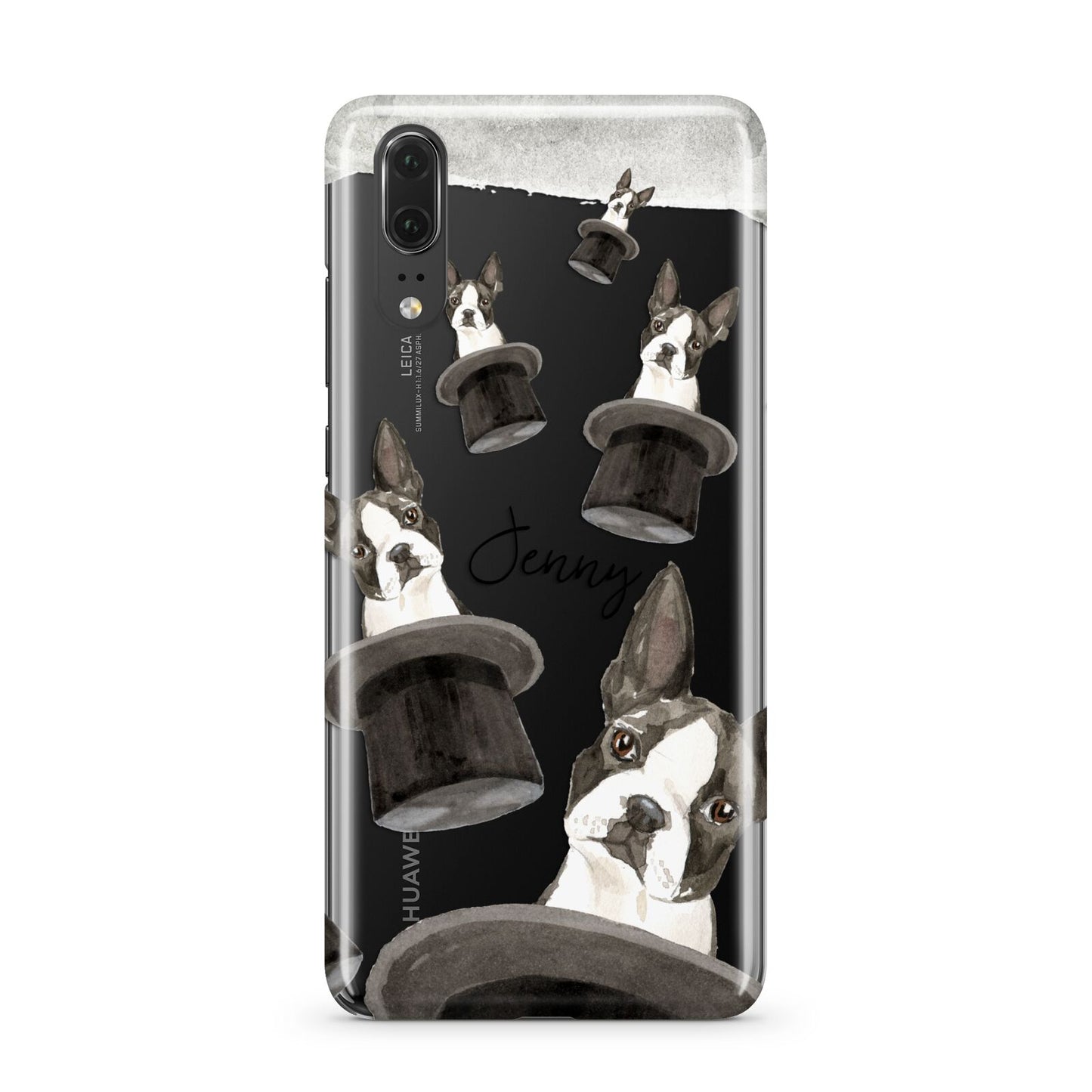 Personalised Boston Terrier Huawei P20 Phone Case