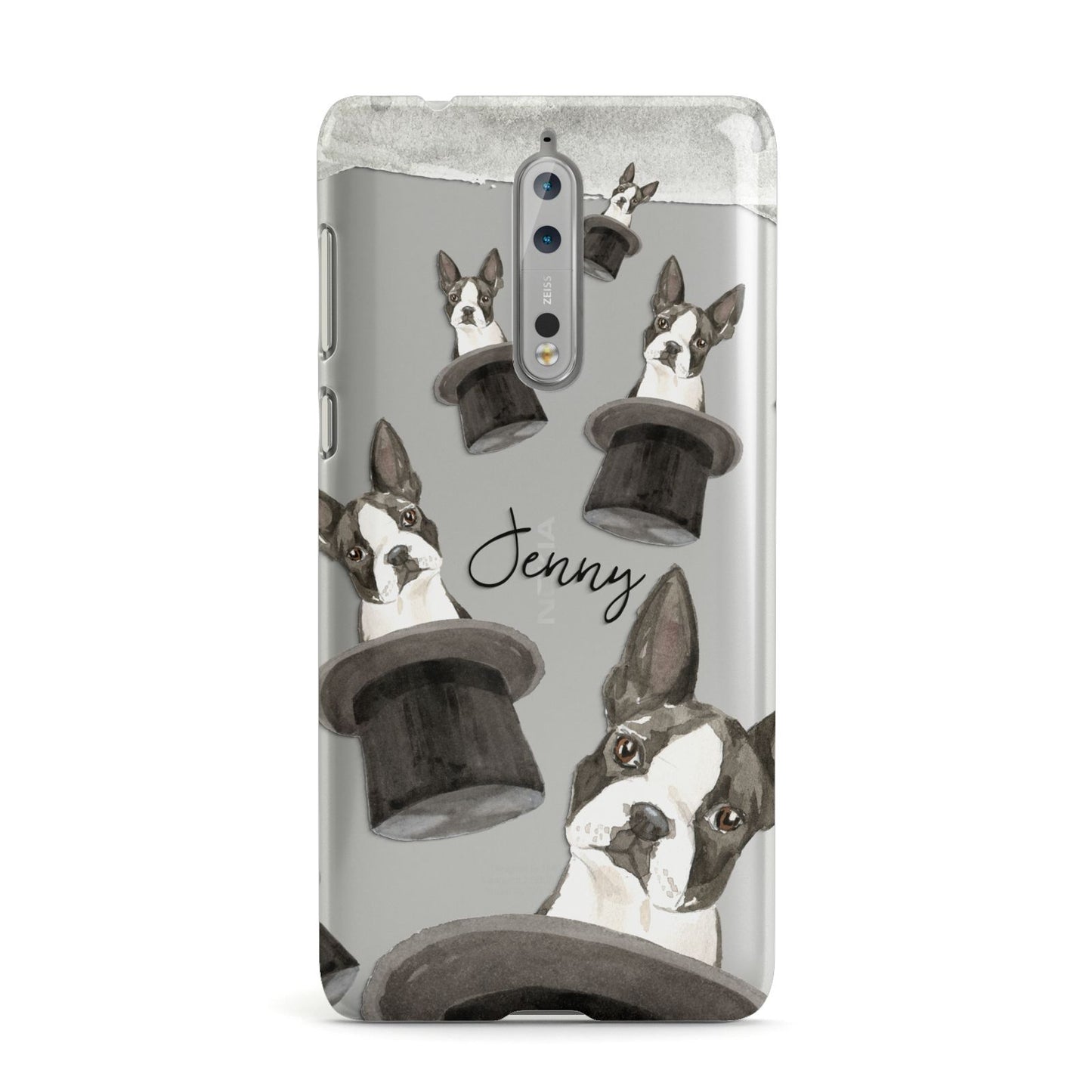 Personalised Boston Terrier Nokia Case