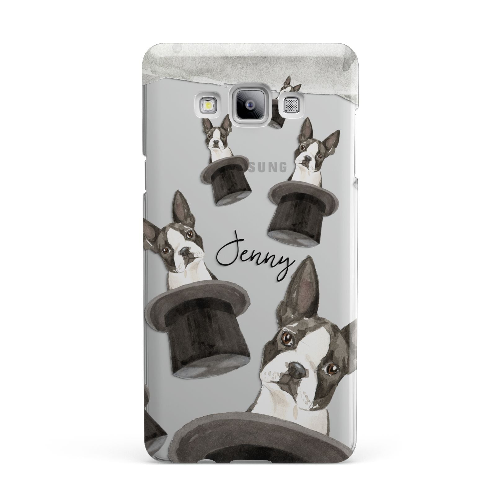 Personalised Boston Terrier Samsung Galaxy A7 2015 Case