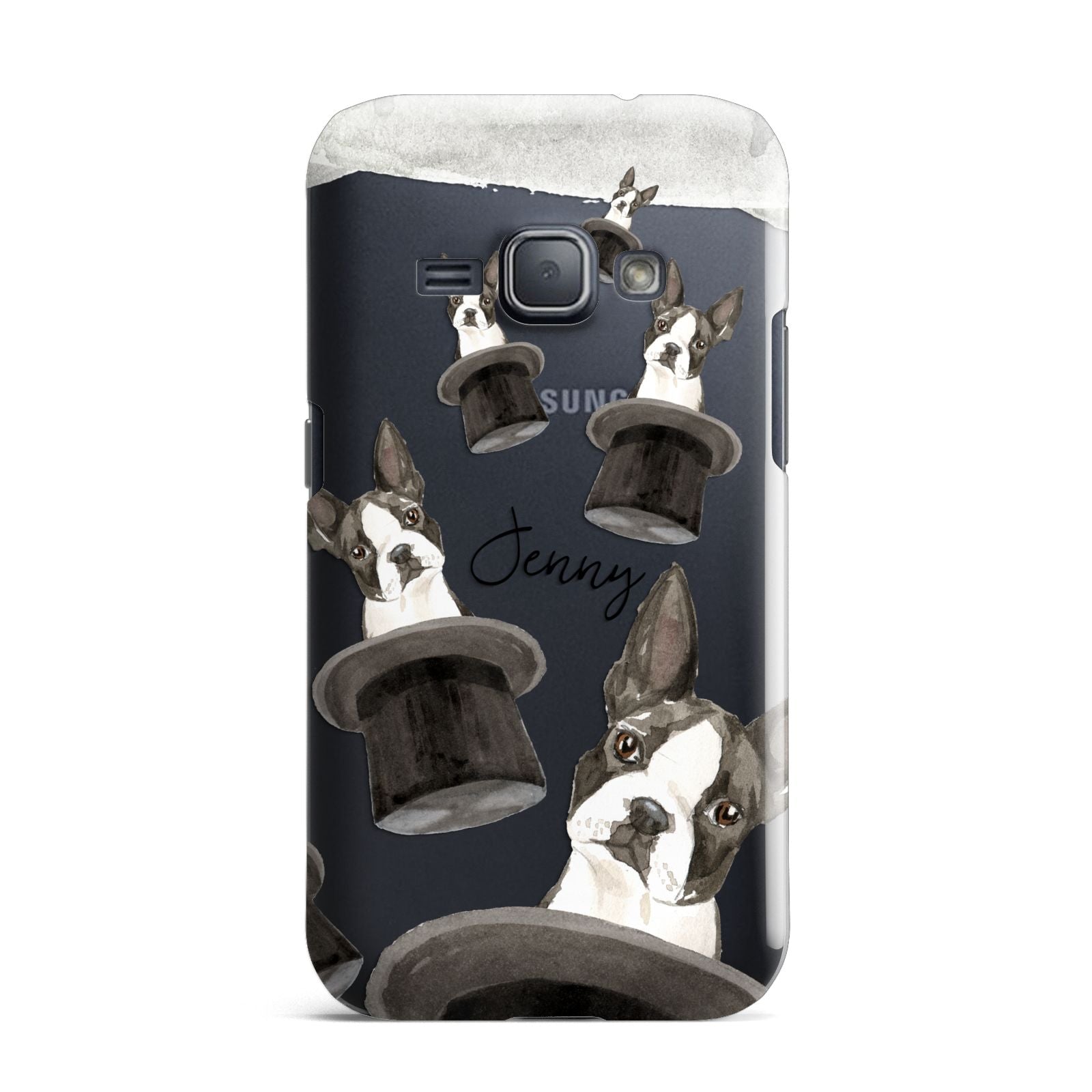 Personalised Boston Terrier Samsung Galaxy J1 2016 Case