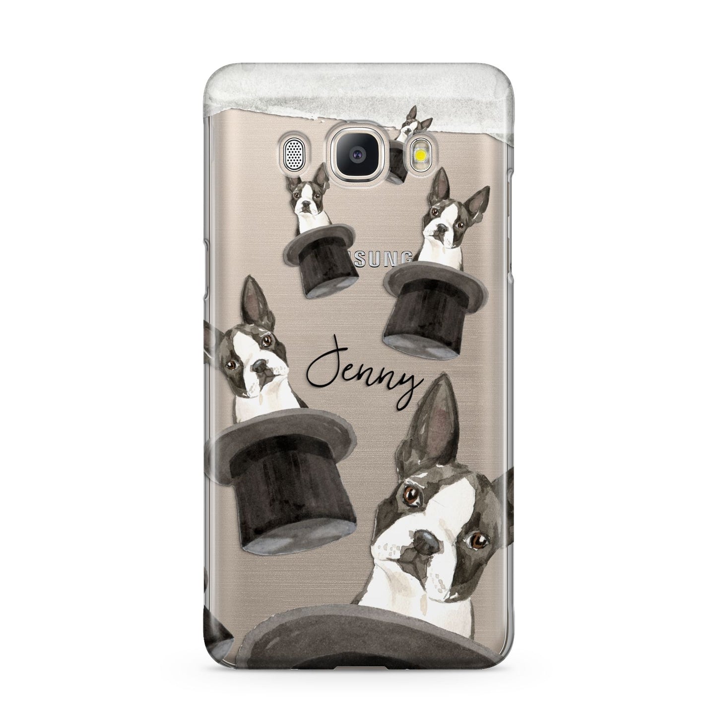 Personalised Boston Terrier Samsung Galaxy J5 2016 Case