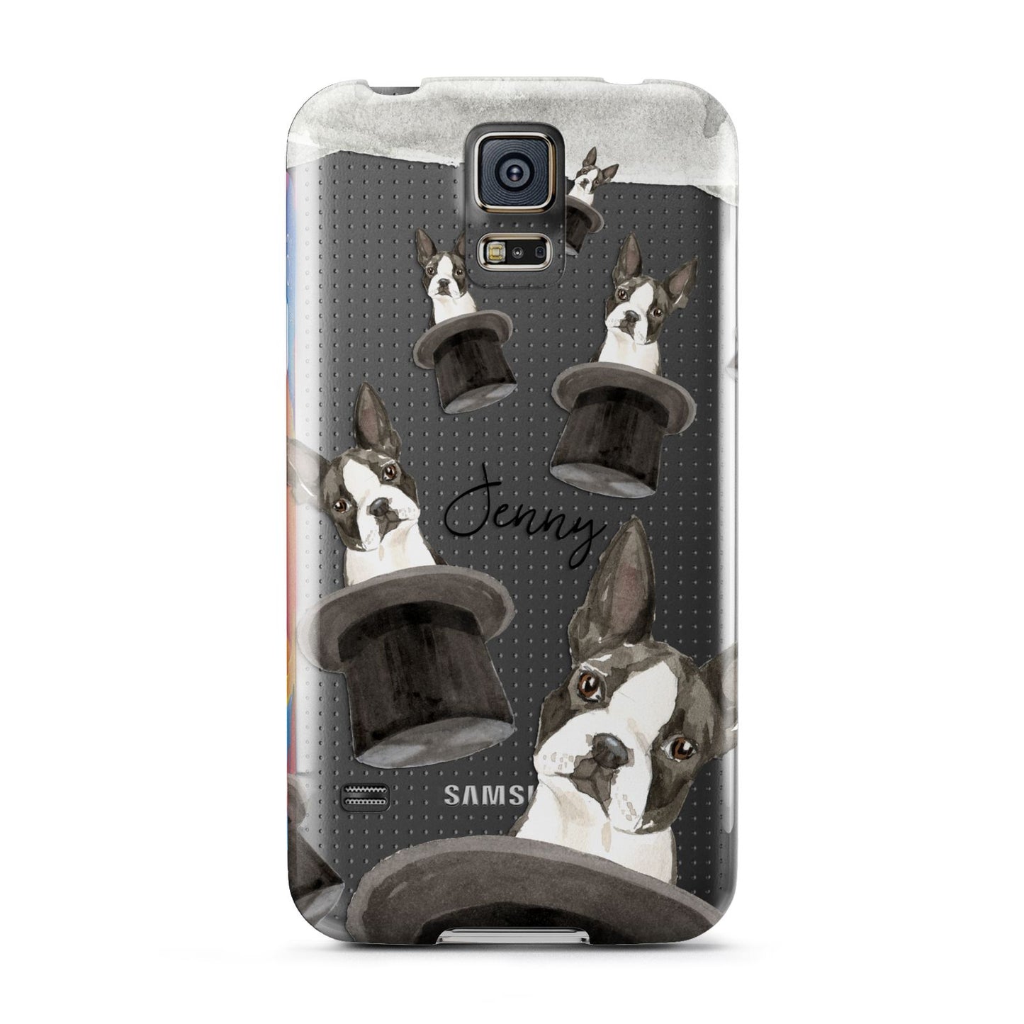 Personalised Boston Terrier Samsung Galaxy S5 Case