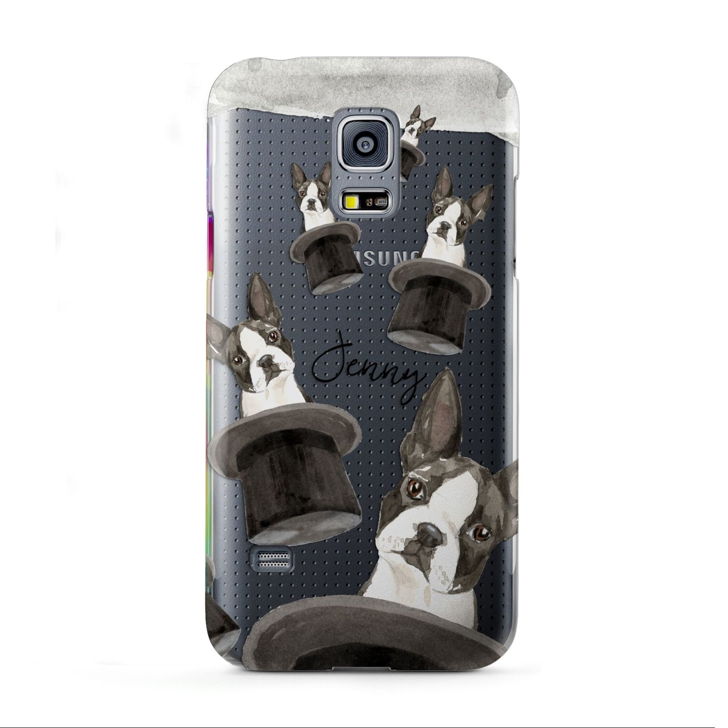 Personalised Boston Terrier Samsung Galaxy S5 Mini Case