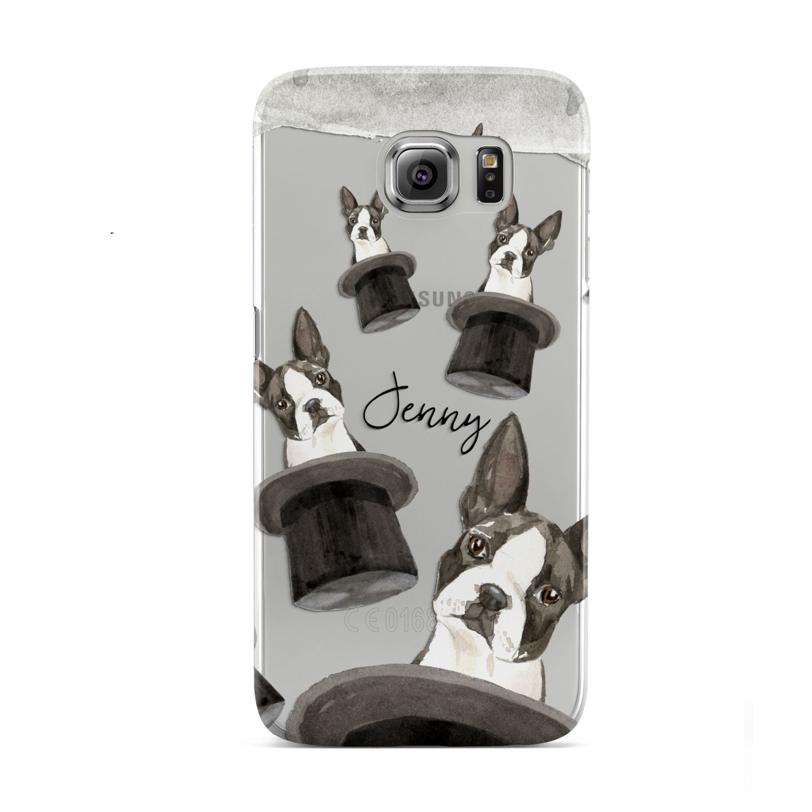 Personalised Boston Terrier Samsung Galaxy S6 Case