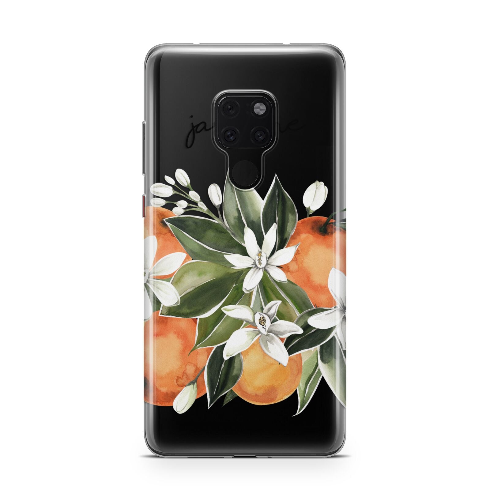 Personalised Bouquet of Oranges Huawei Mate 20 Phone Case