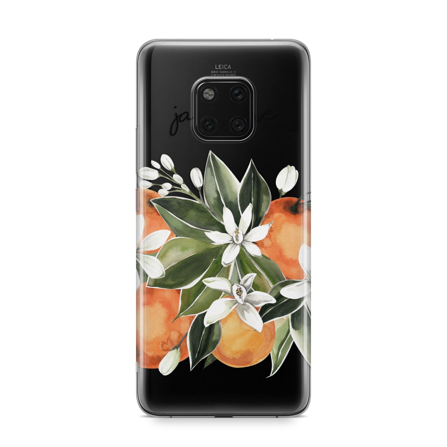 Personalised Bouquet of Oranges Huawei Mate 20 Pro Phone Case