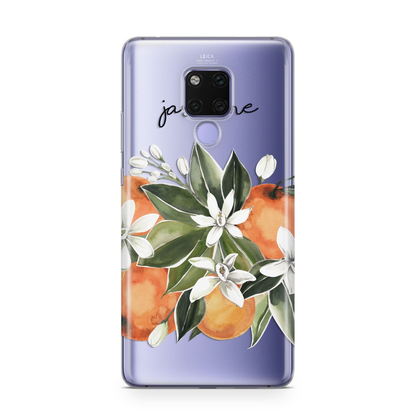 Personalised Bouquet of Oranges Huawei Mate 20X Phone Case