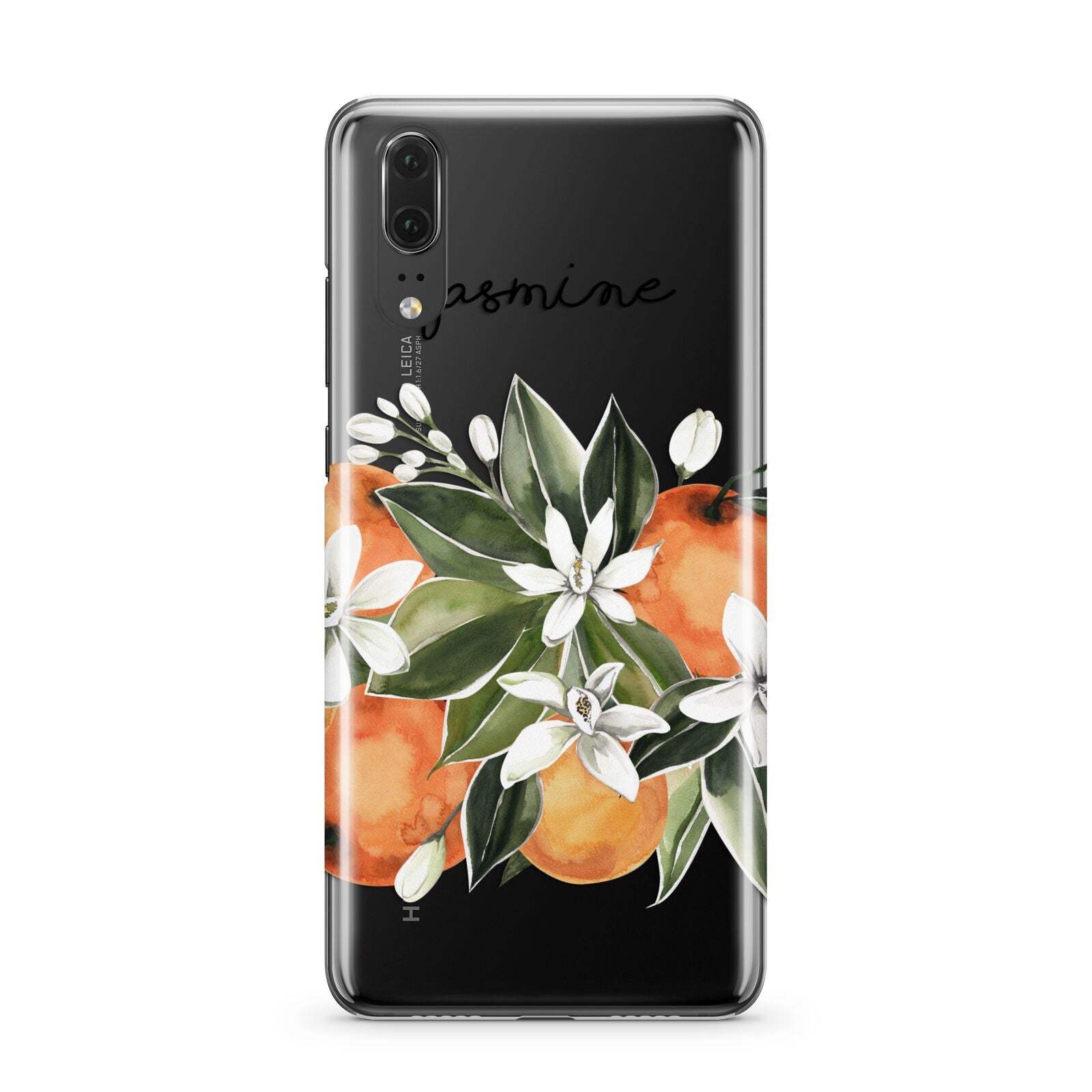 Personalised Bouquet of Oranges Huawei P20 Phone Case