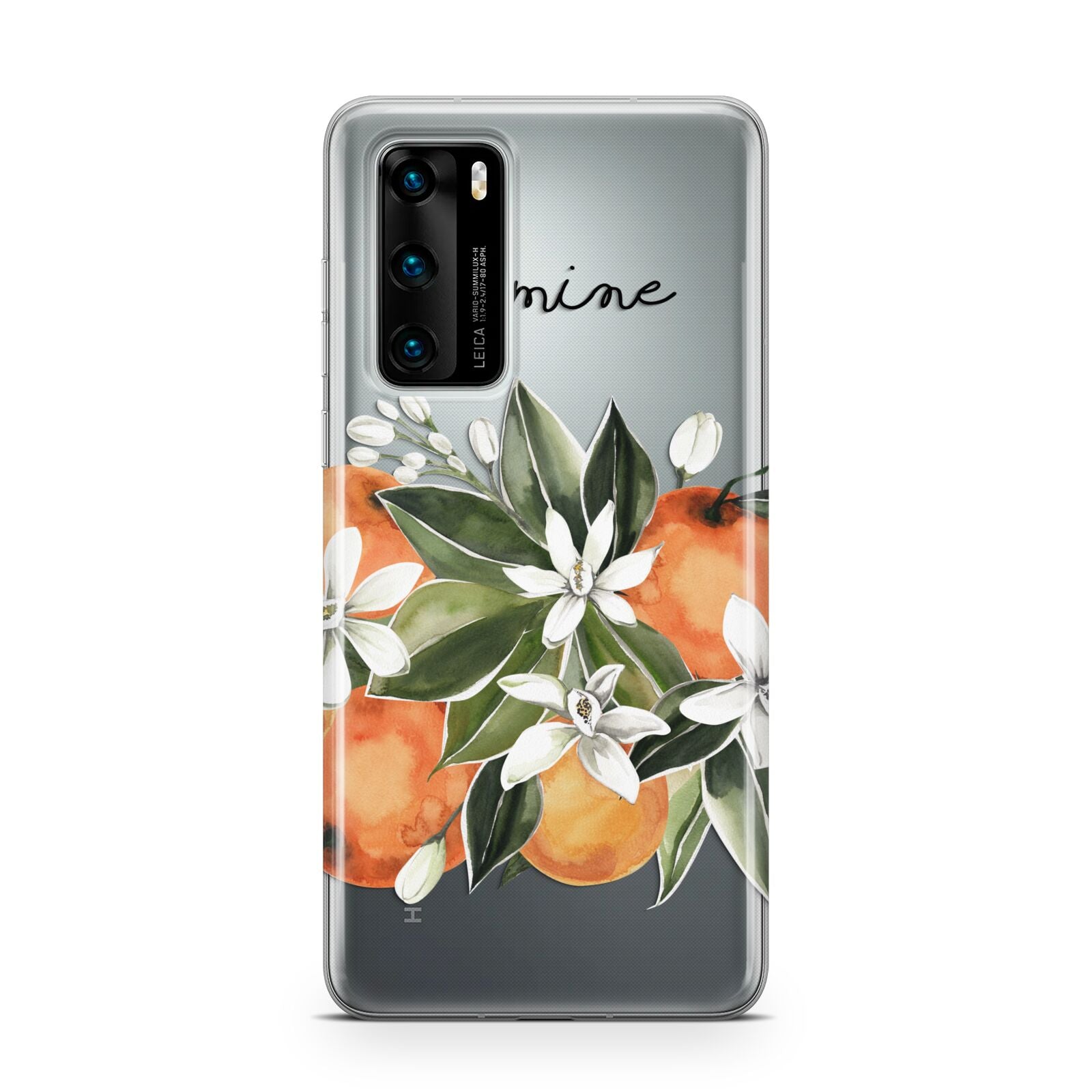 Personalised Bouquet of Oranges Huawei P40 Phone Case