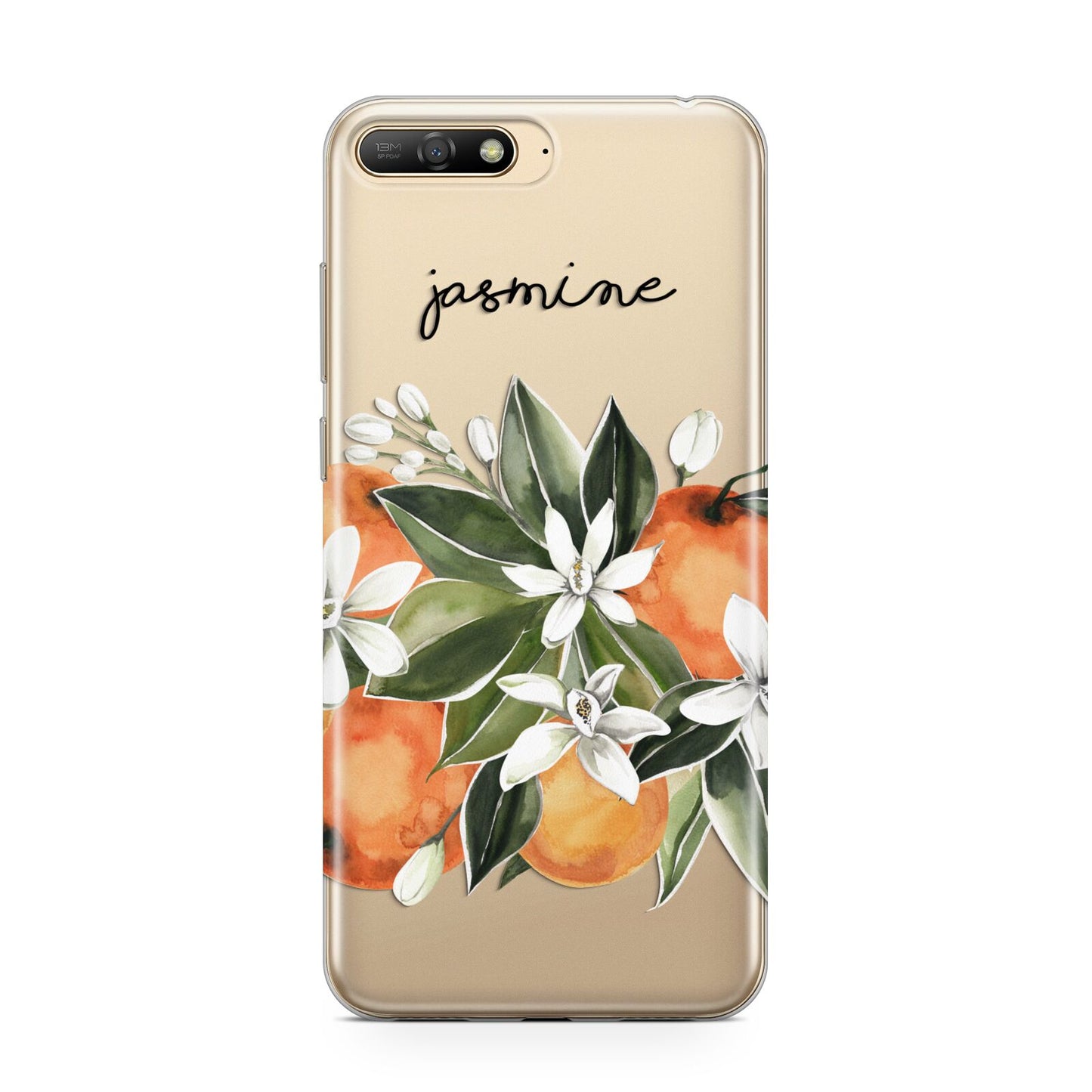 Personalised Bouquet of Oranges Huawei Y6 2018