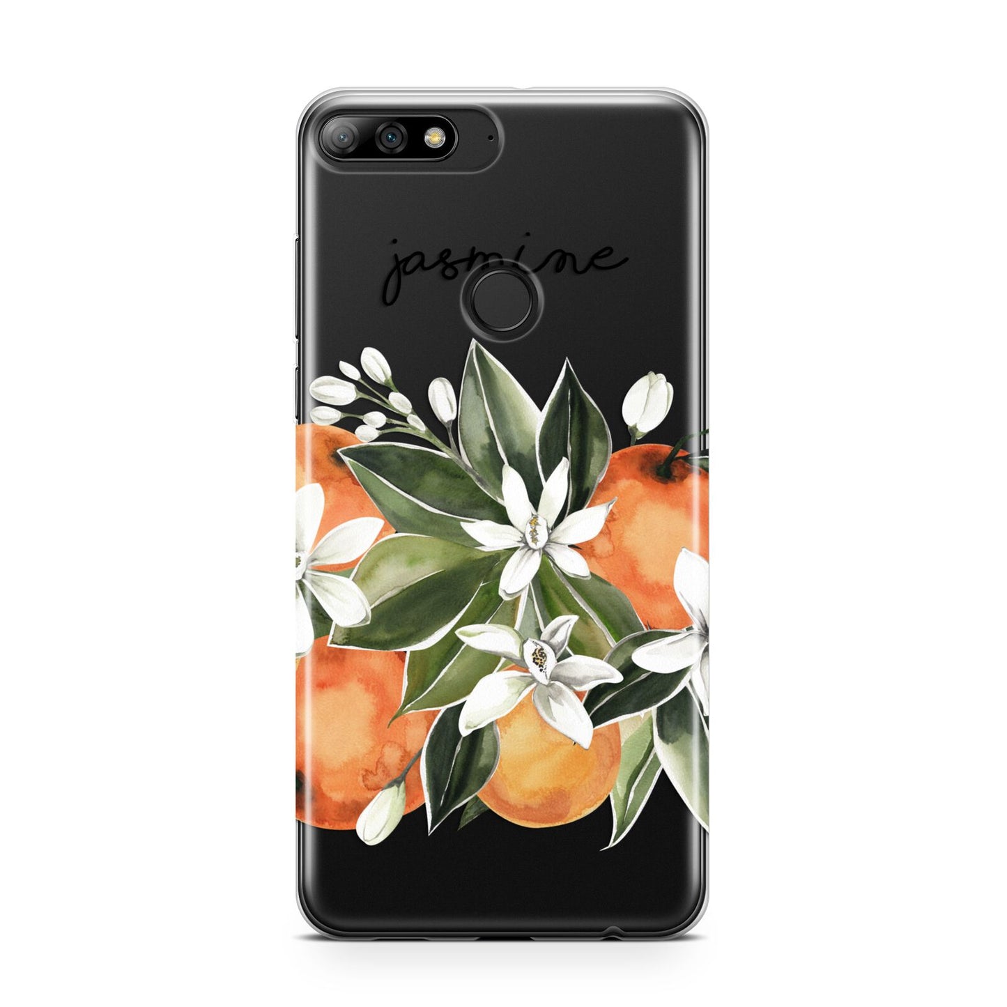 Personalised Bouquet of Oranges Huawei Y7 2018