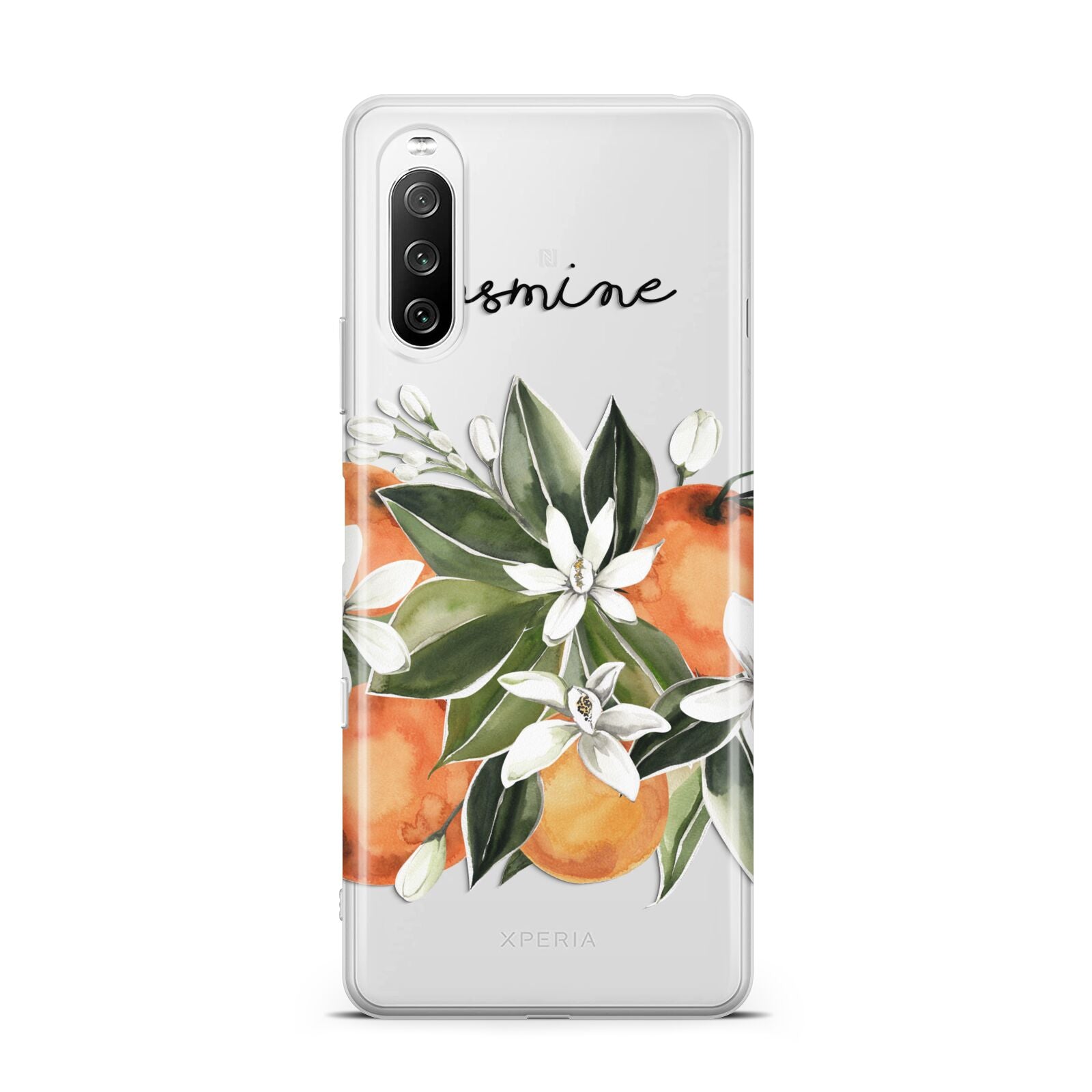 Personalised Bouquet of Oranges Sony Xperia 10 III Case