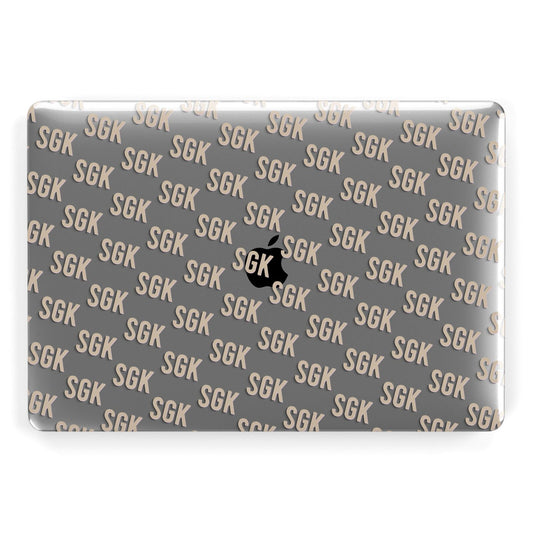 Personalised Brick Pattern Text Apple MacBook Case